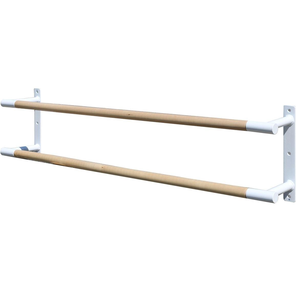 Double Wall Ballet Barre BATMAN SPEKTR 200*40*30 cm White