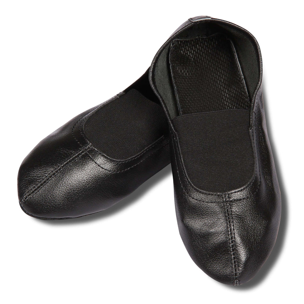 INDIGO Leather Rhythmic Gymnastics Shoes with Soft Insole 