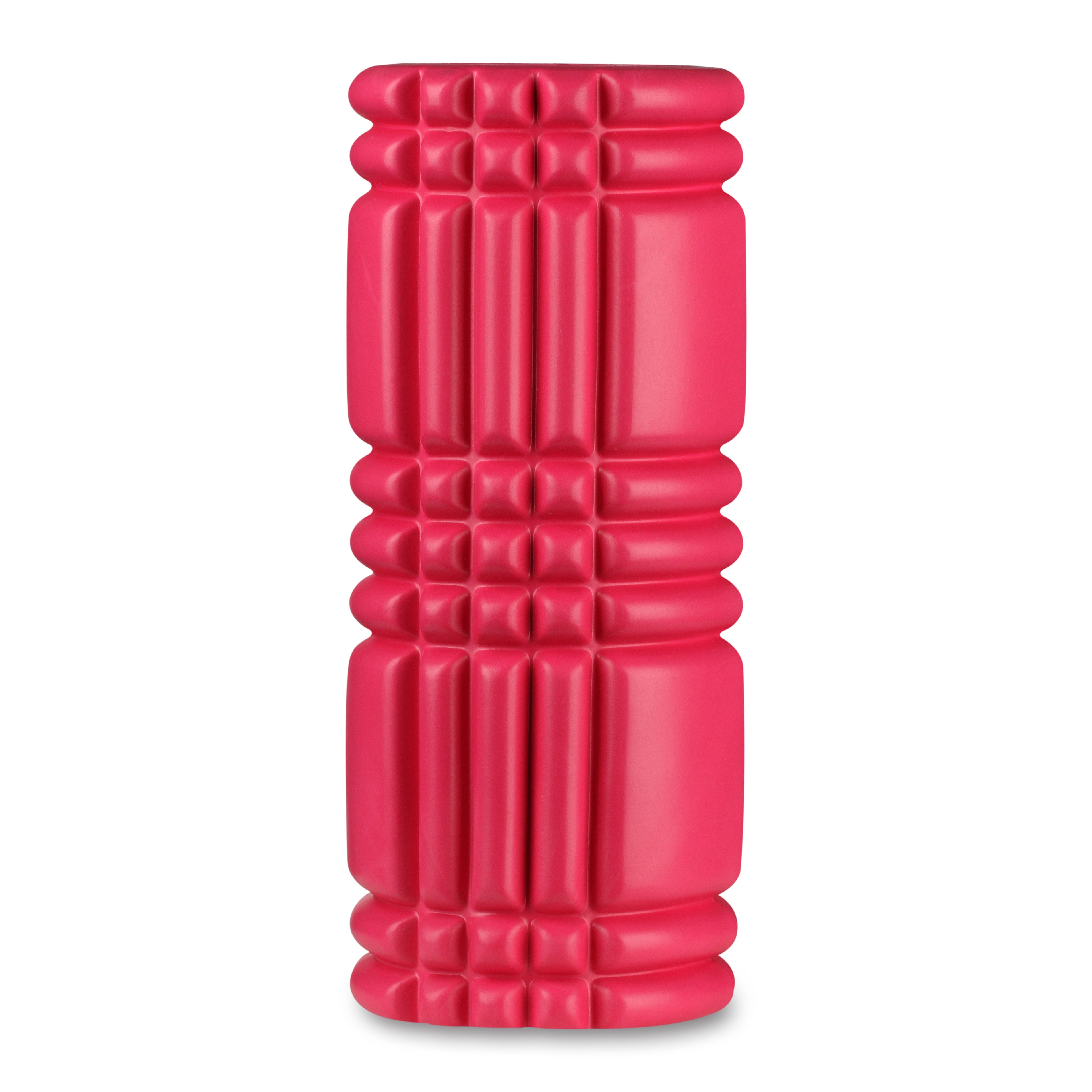 Round Foam Roller for Muscle Massage and Yoga PVC INDIGO 33*14 cm