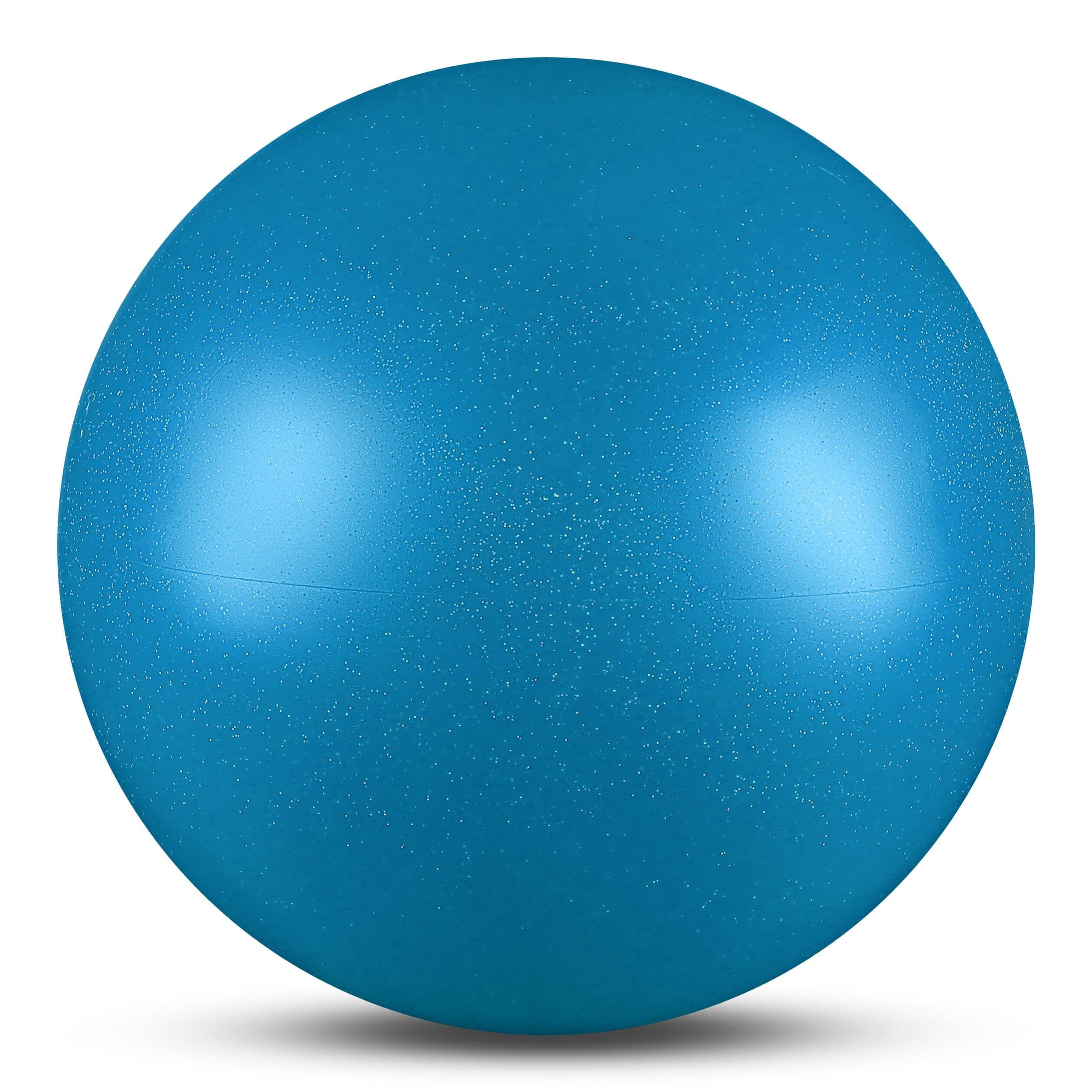 Metallic Silicone Ball + Glitter 300g INDIGO 15cm