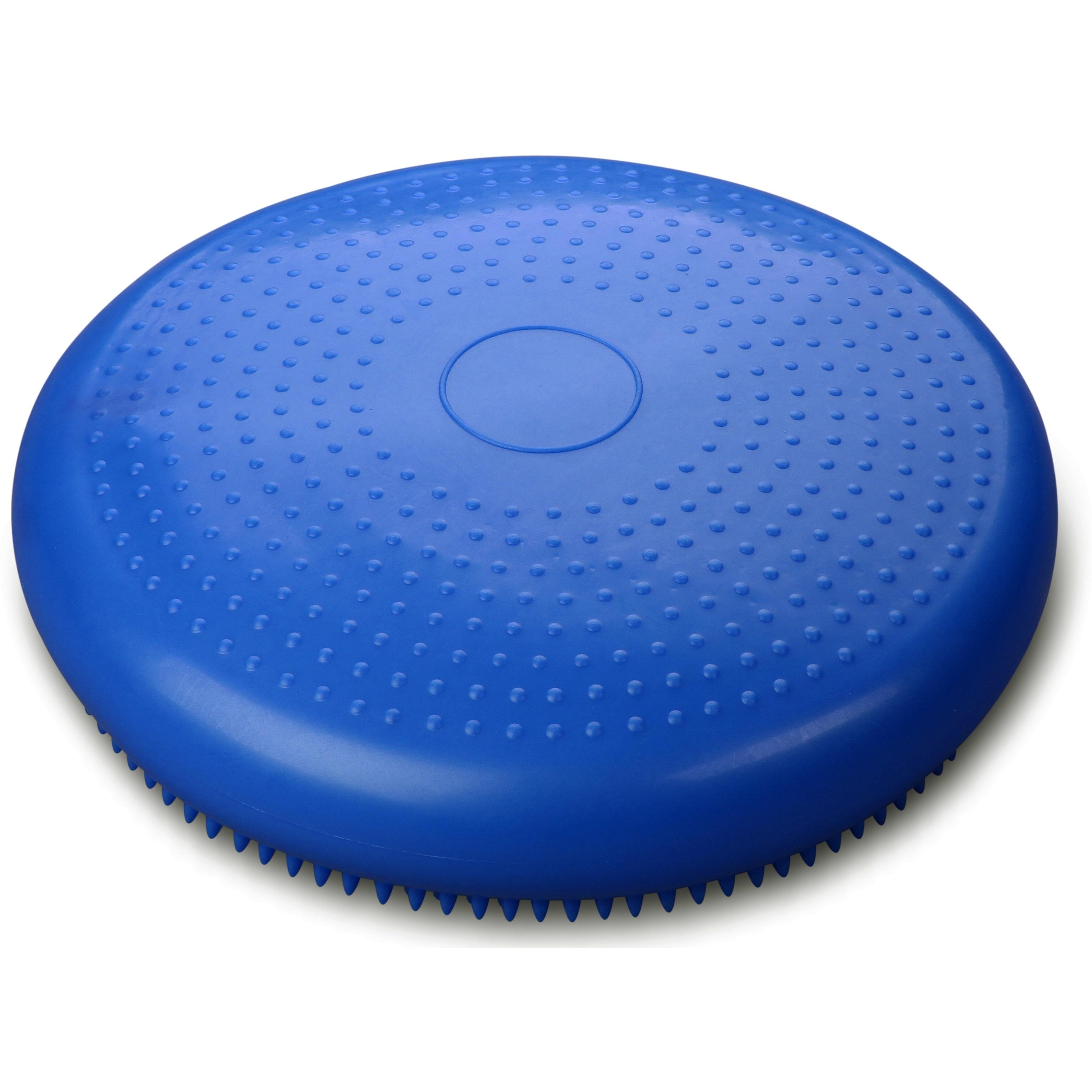 Balance Cushion with Pump PVC EQUILIBRIUM INDIGO 33 cm