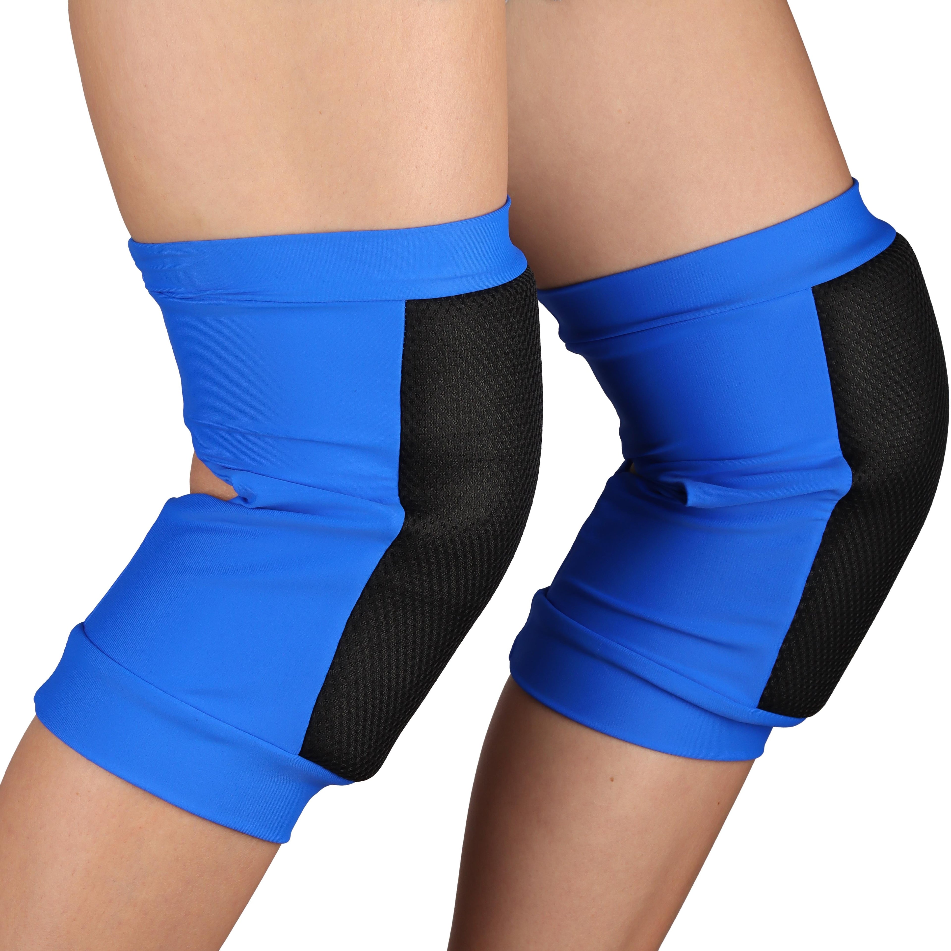 Long and Reinforced Gymnastics and Dance Knee Pads SANDRA INDIGO
