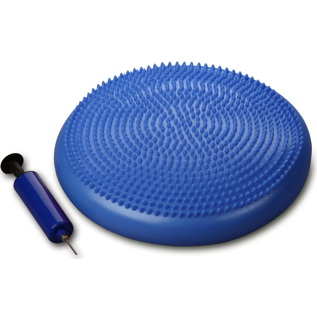 Balance Cushion with Pump PVC EQUILIBRIUM INDIGO 33 cm