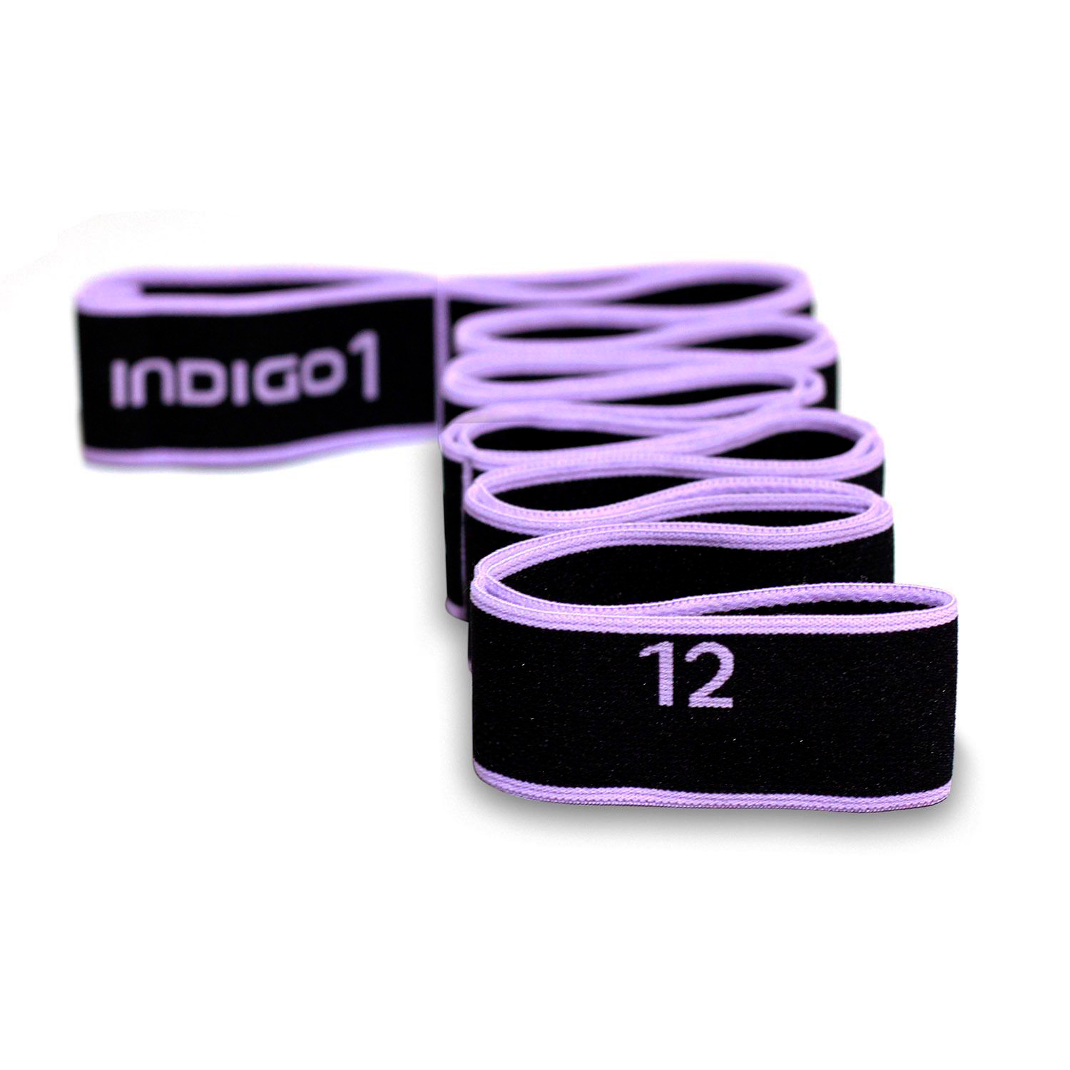 Elastic Band Closed Tape 12 Handles INDIGO MEDIUM 127*4 cm 