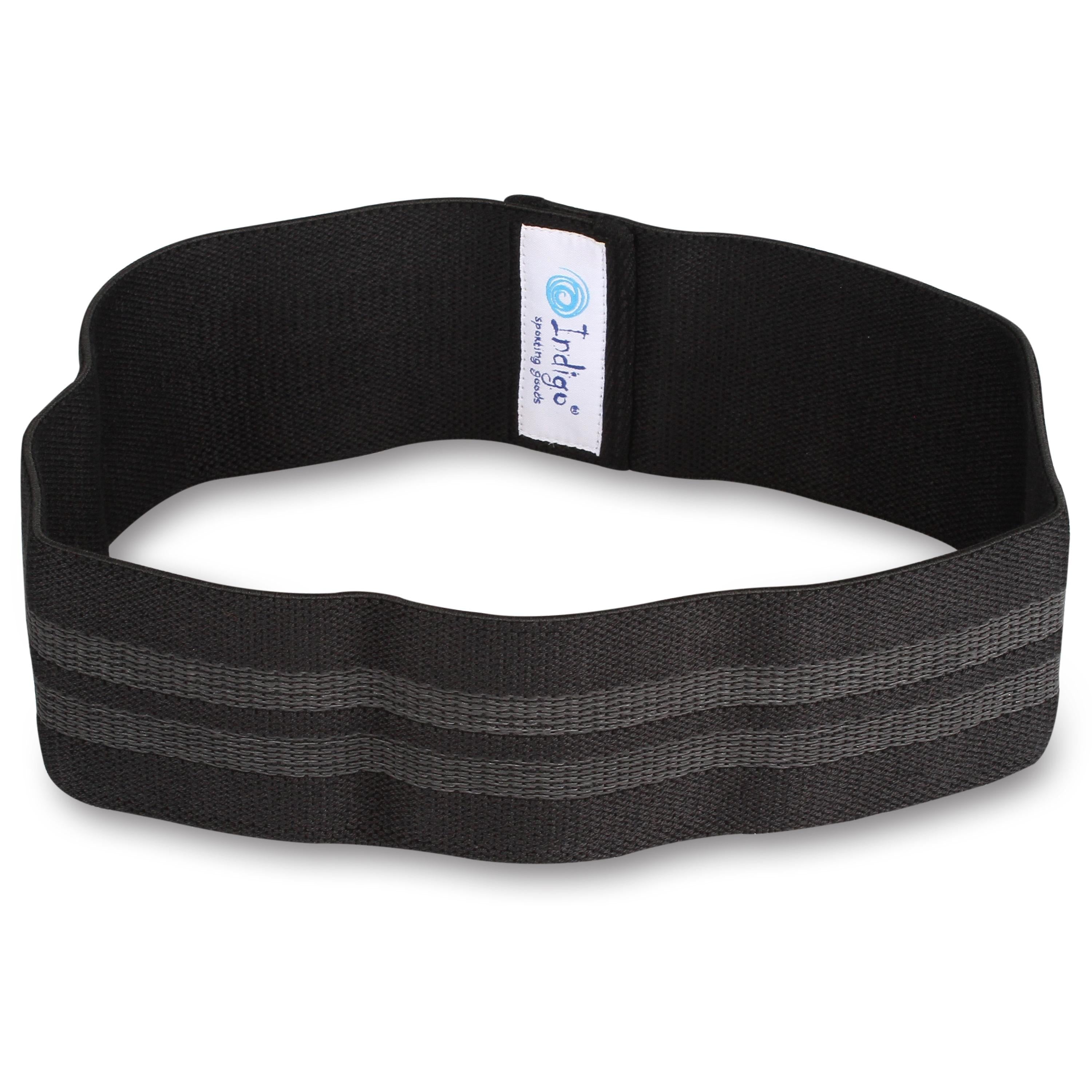 INDIGO Fabric Elastic Bands with 3 Resistance Levels 