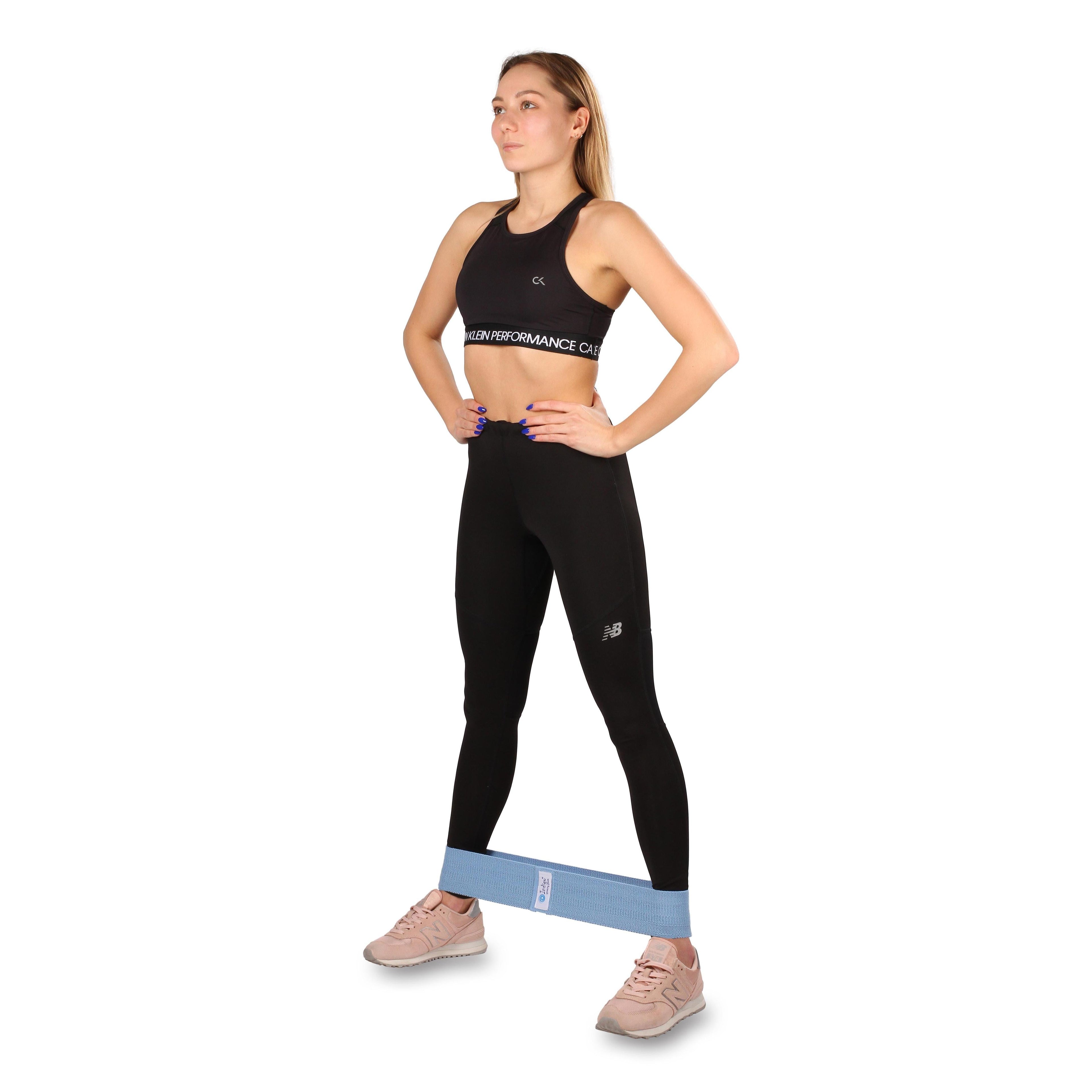 INDIGO Fabric Elastic Bands with 3 Resistance Levels 