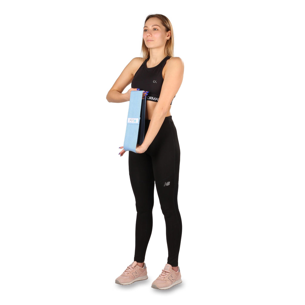 INDIGO Fabric Elastic Bands with 3 Resistance Levels 