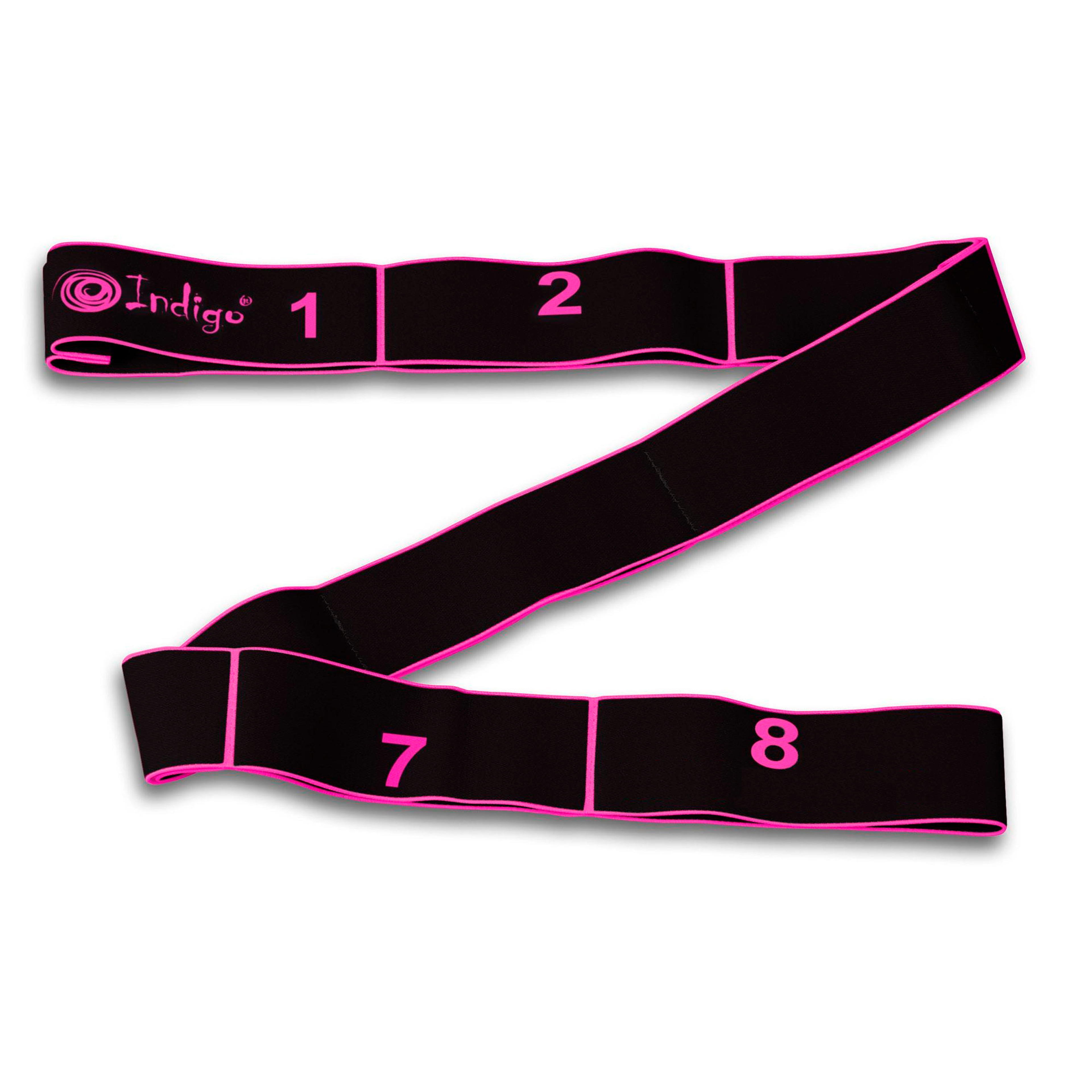 Elastic Band Closed Tape 8 Handles INDIGO 90*4 cm