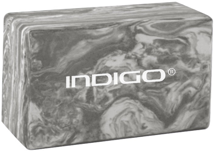 INDIGO Marble Yoga Block