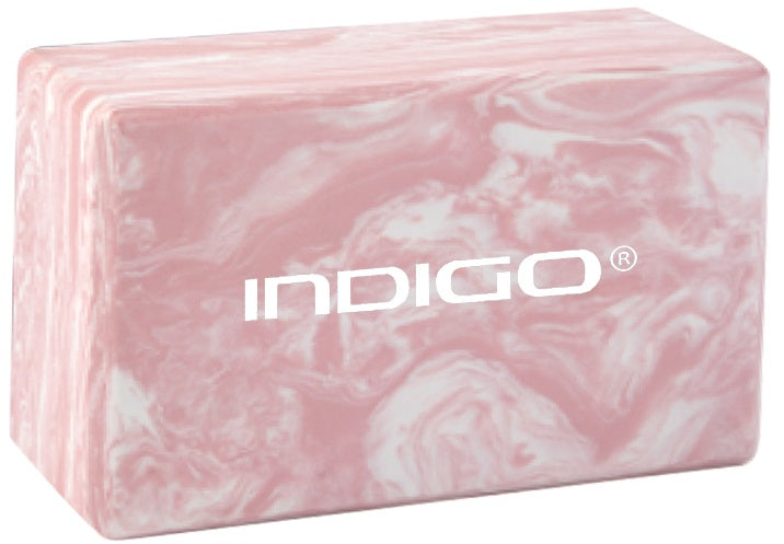 INDIGO Marble Yoga Block