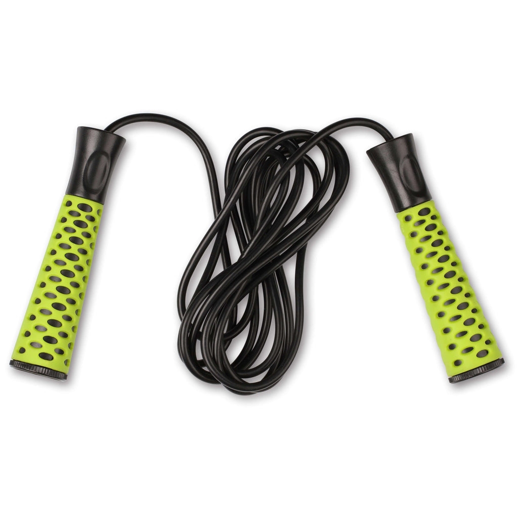 PVC Jump Rope with Plastic Handles, Adjustable Length Cord, INDIGO 2.75 m