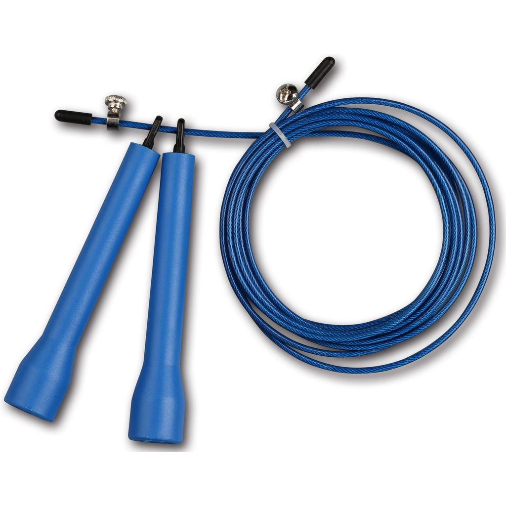 High Speed ​​Crossfit Jump Rope INDIGO Braided Steel 2.7 m