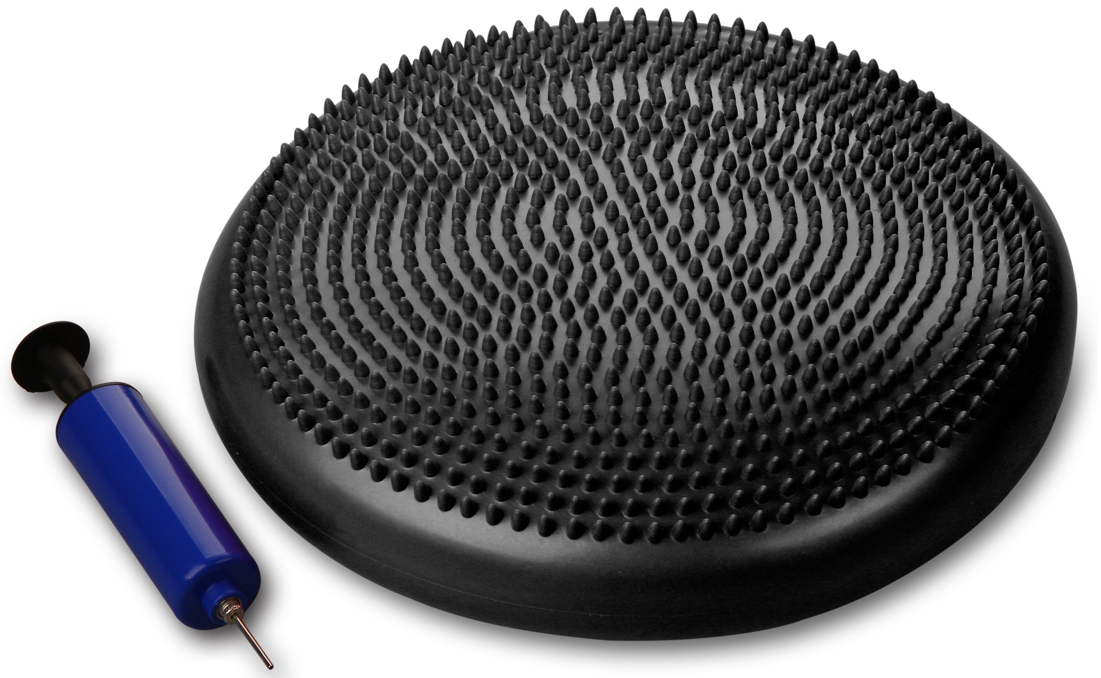 Balance Cushion with Pump PVC EQUILIBRIUM INDIGO 33 cm