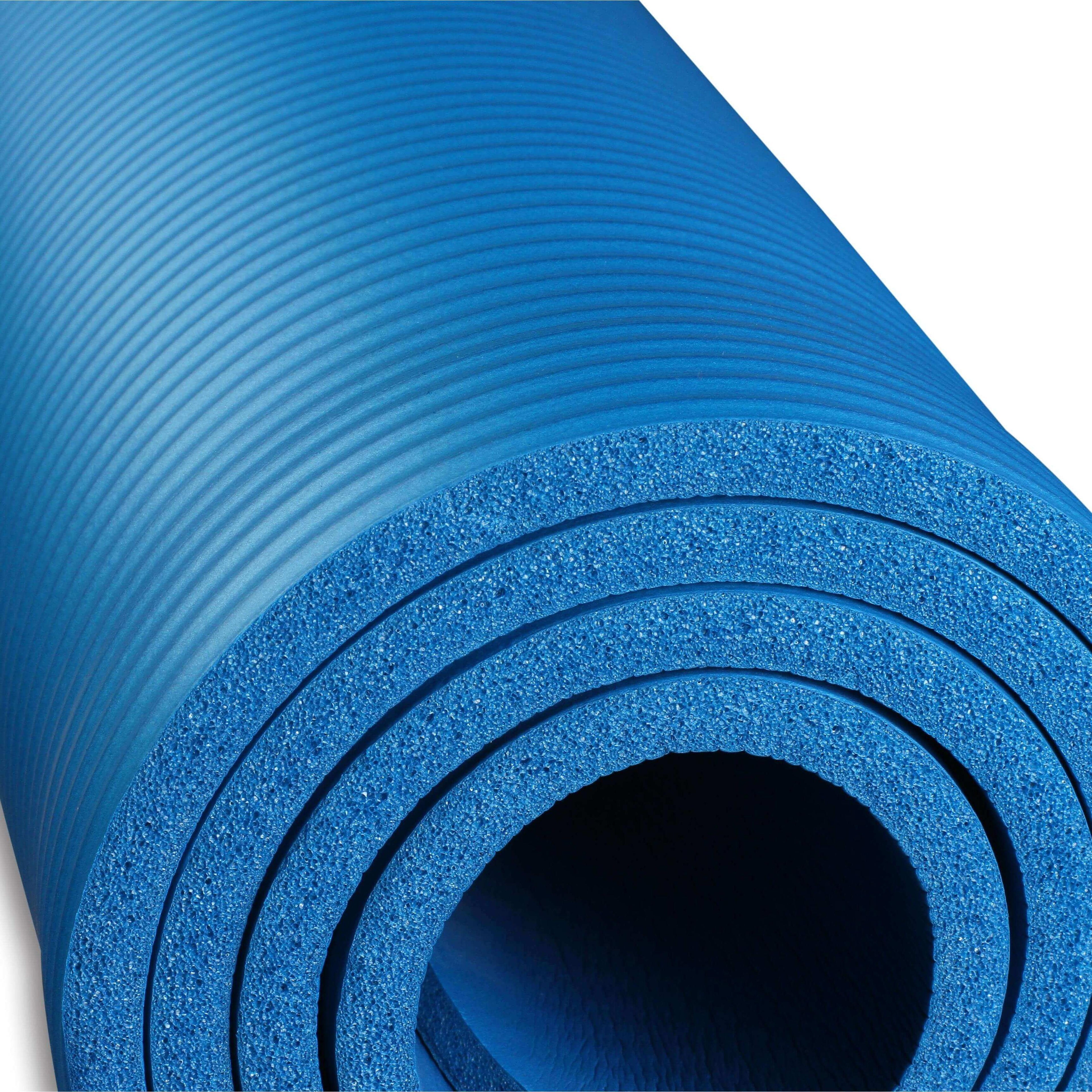 NBR INDIGO Yoga and Fitness Mat 183*61*1 cm 
