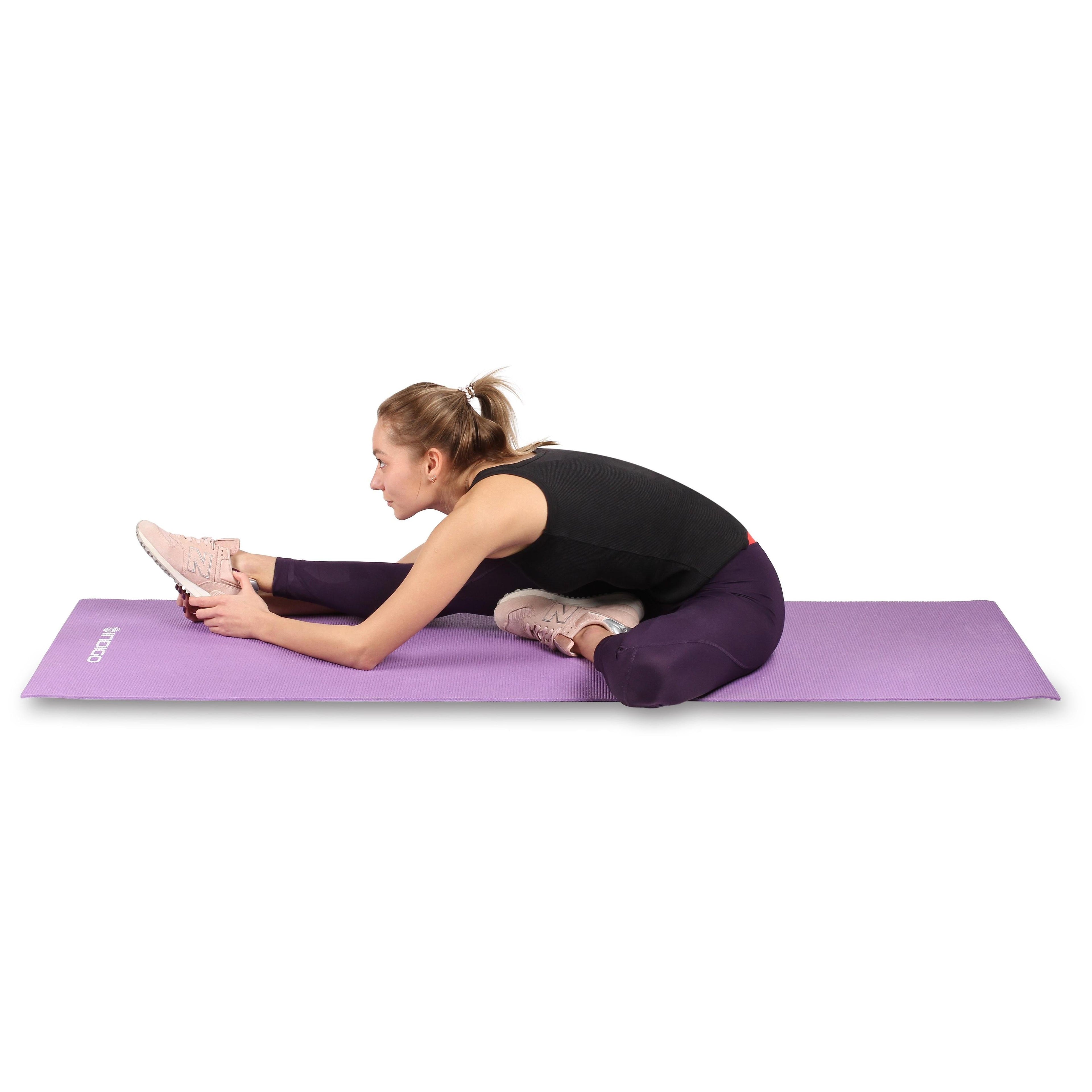 INDIGO PVC Yoga and Fitness Mat 173 * 61 * 0.3 cm 