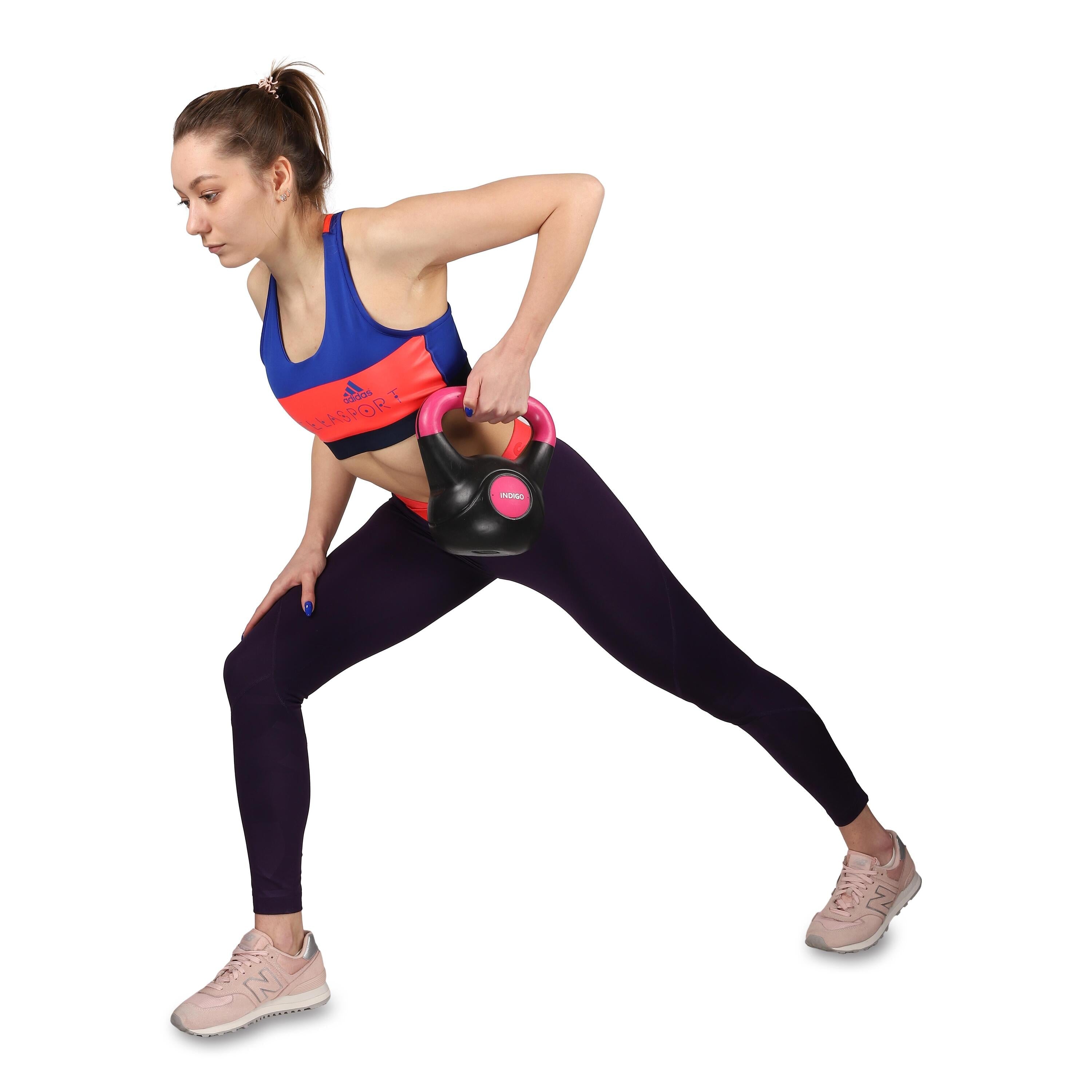INDIGO Plastic Kettlebell