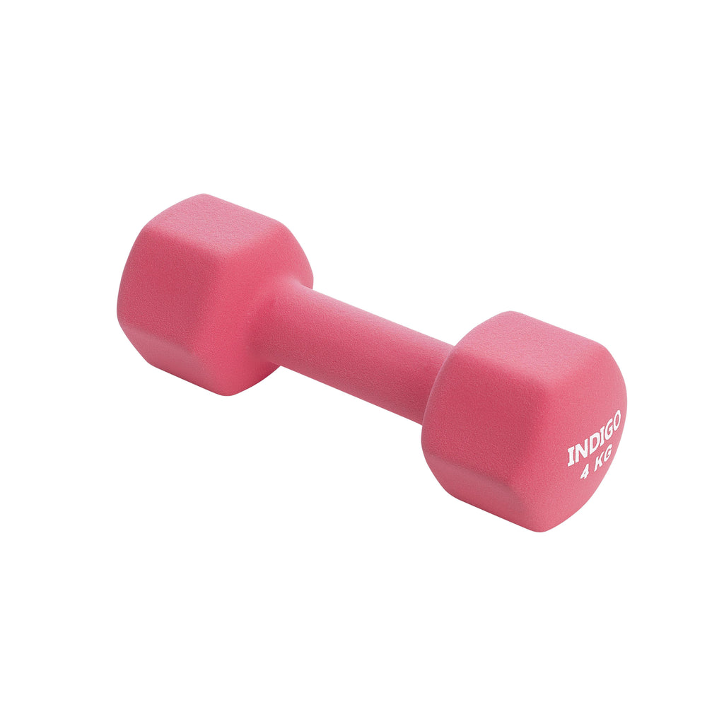 INDIGO Neoprene Hexagonal Dumbbells