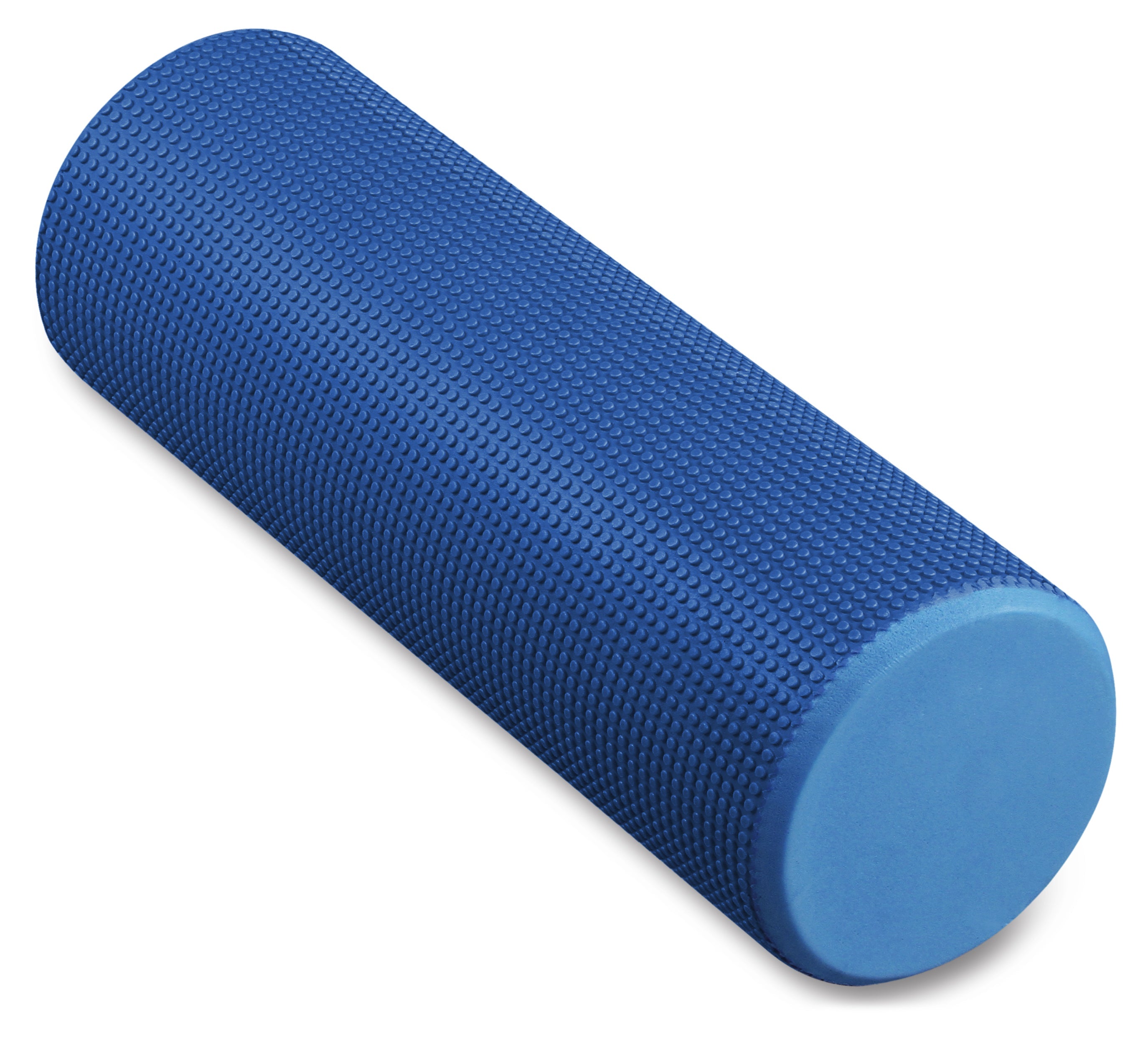 INDIGO Round Foam Roller for Muscle Massage and Yoga 45*15 cm