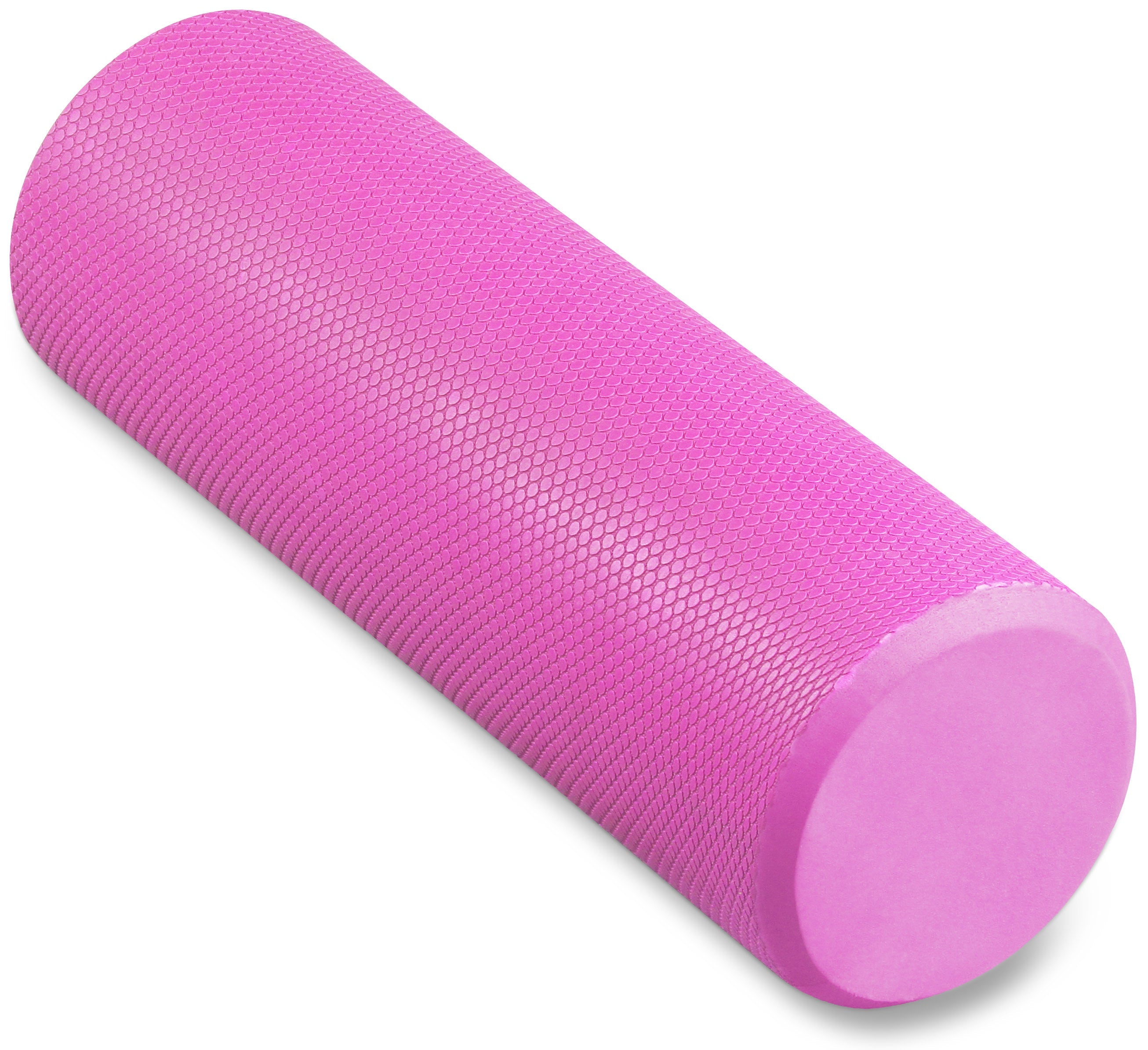 INDIGO Round Foam Roller for Muscle Massage and Yoga 45*15 cm