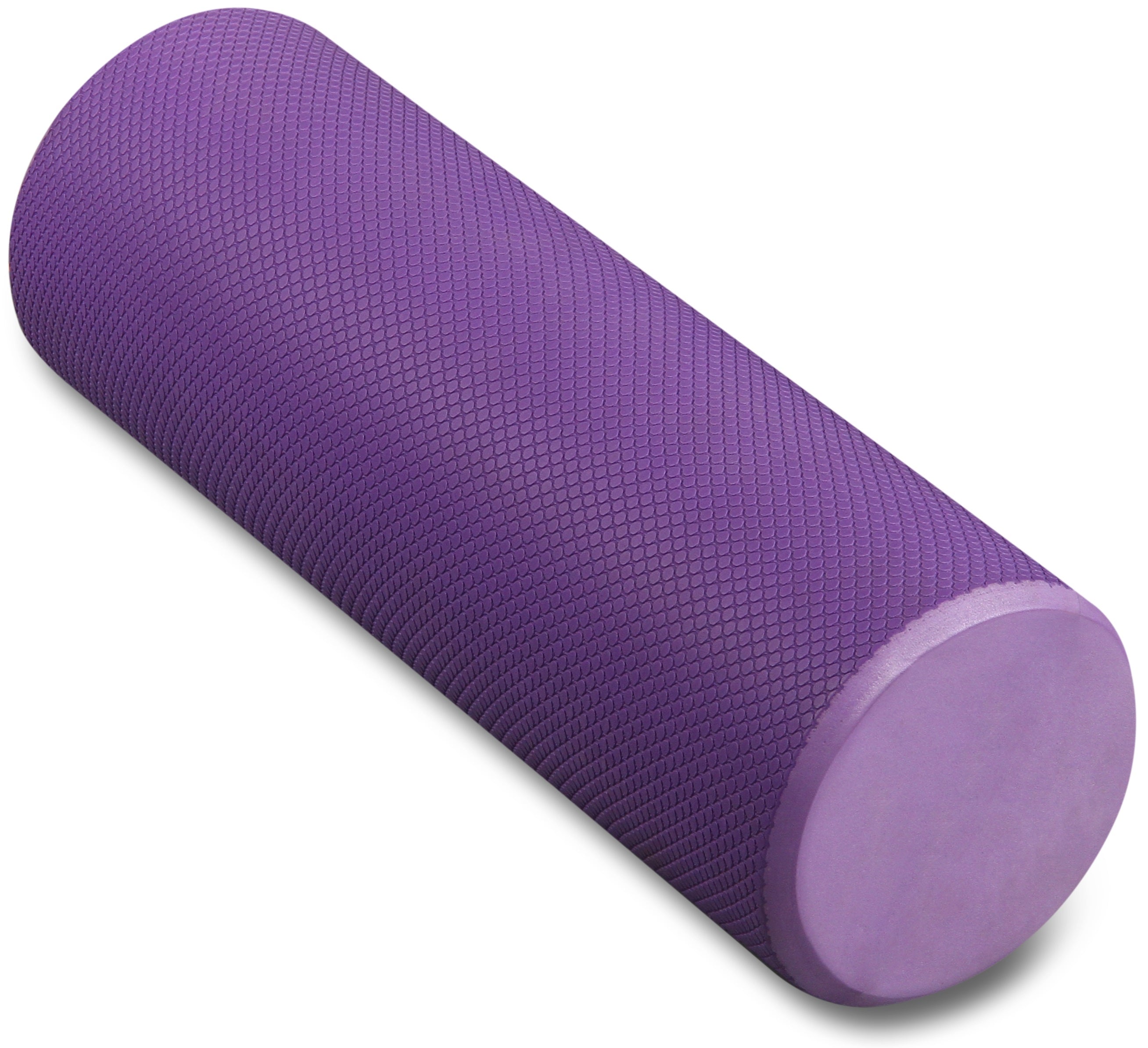 INDIGO Round Foam Roller for Muscle Massage and Yoga 45*15 cm