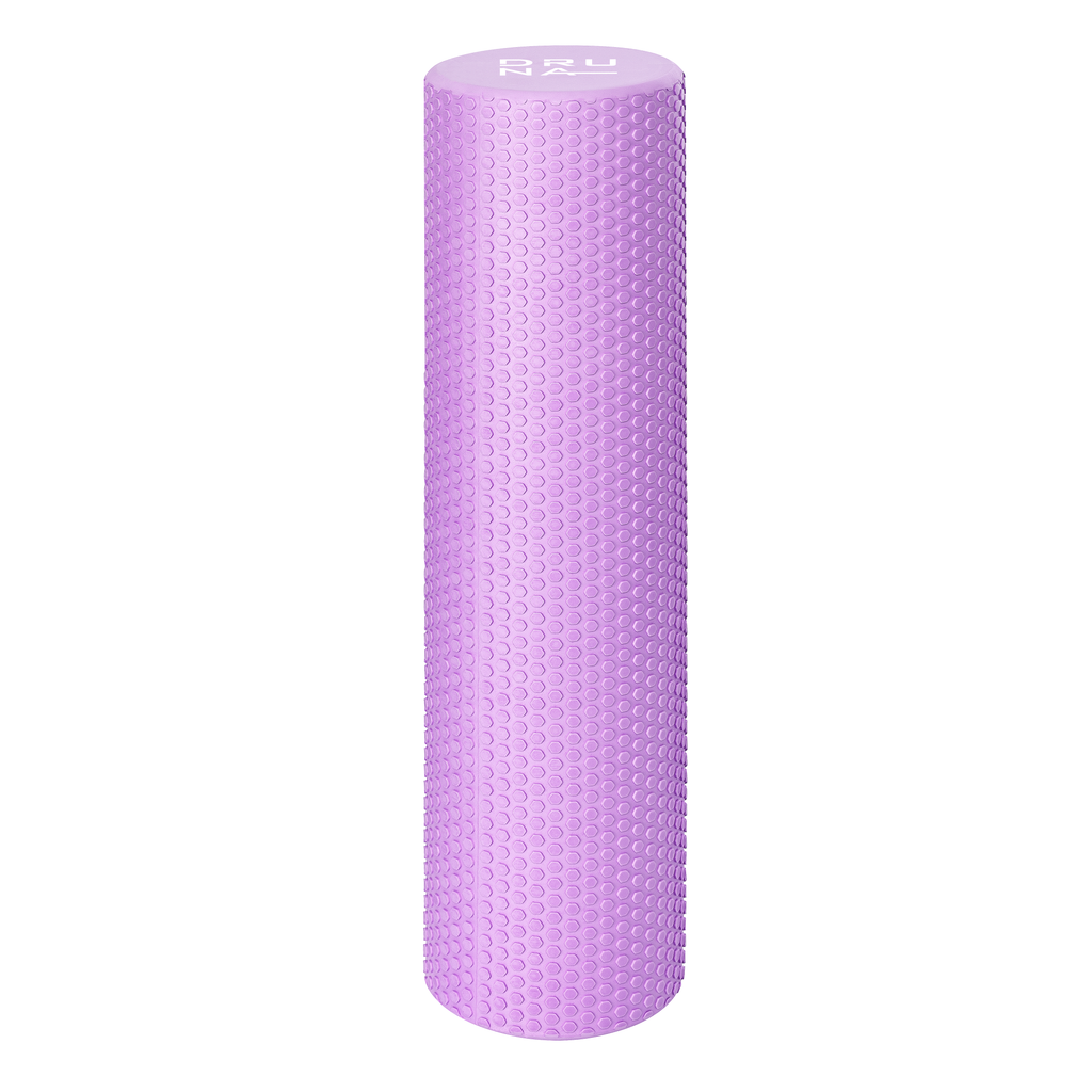 INDIGO 60*15 cm Round Foam Roller for Muscle Massage and Yoga