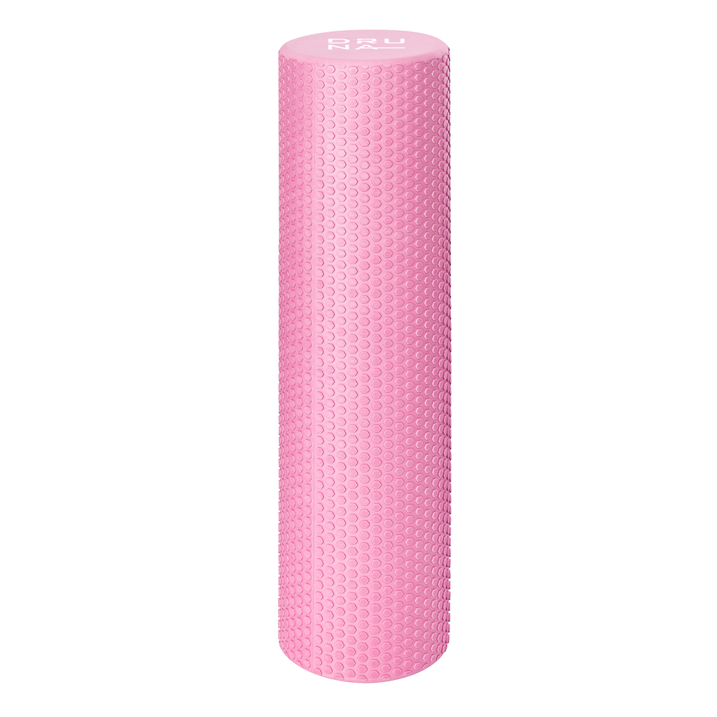 INDIGO 60*15 cm Round Foam Roller for Muscle Massage and Yoga