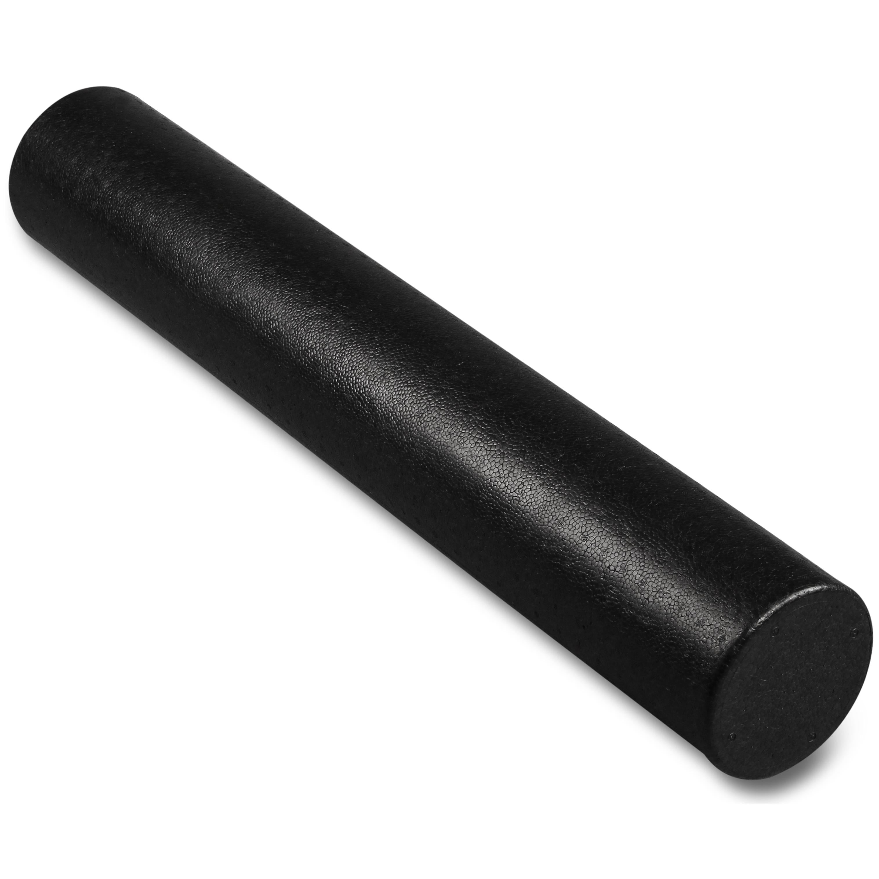 INDIGO Round Foam Roller for Muscle Massage and Yoga 90*15 cm