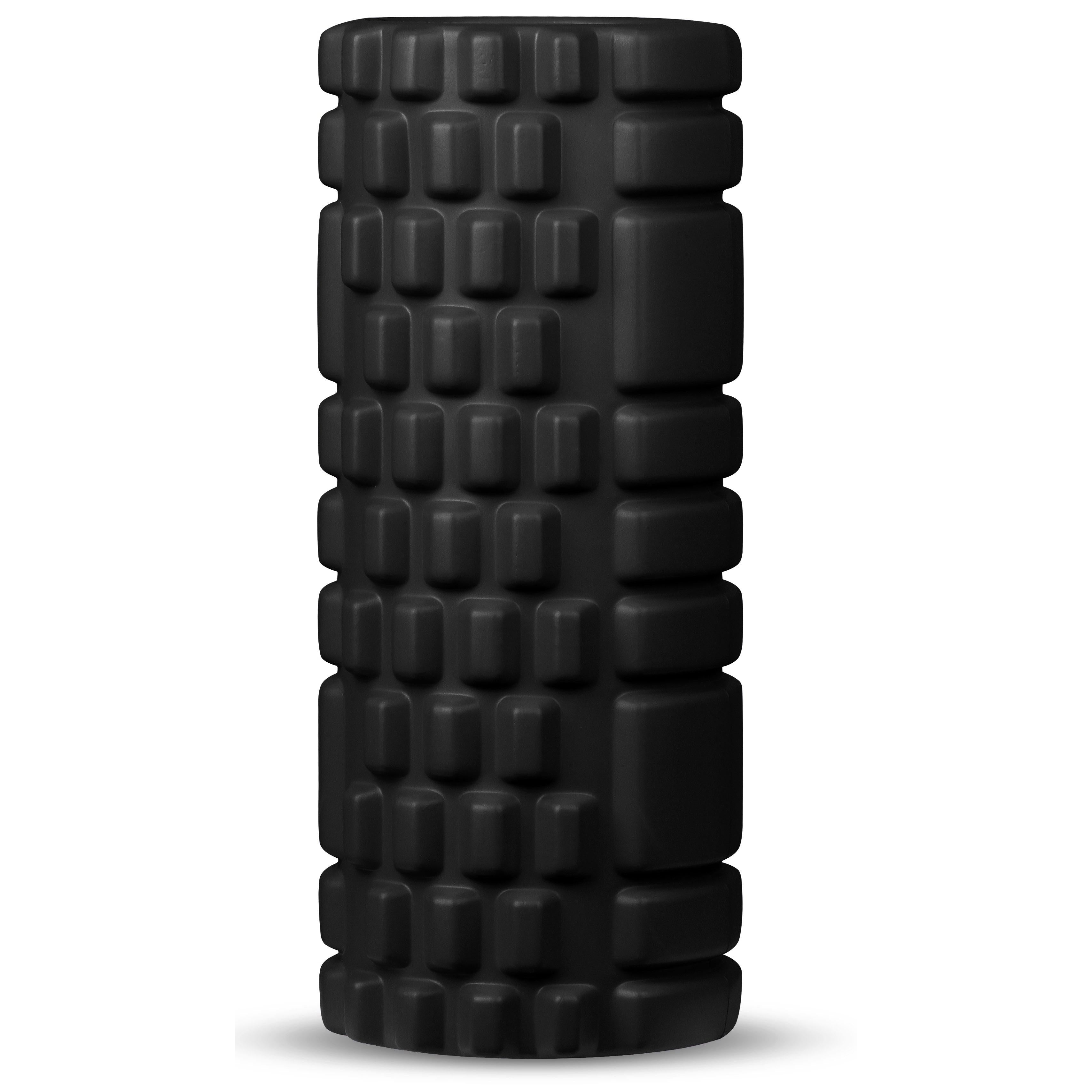 Round Foam Roller for Muscle Massage and Yoga PVC INDIGO 33*14 cm