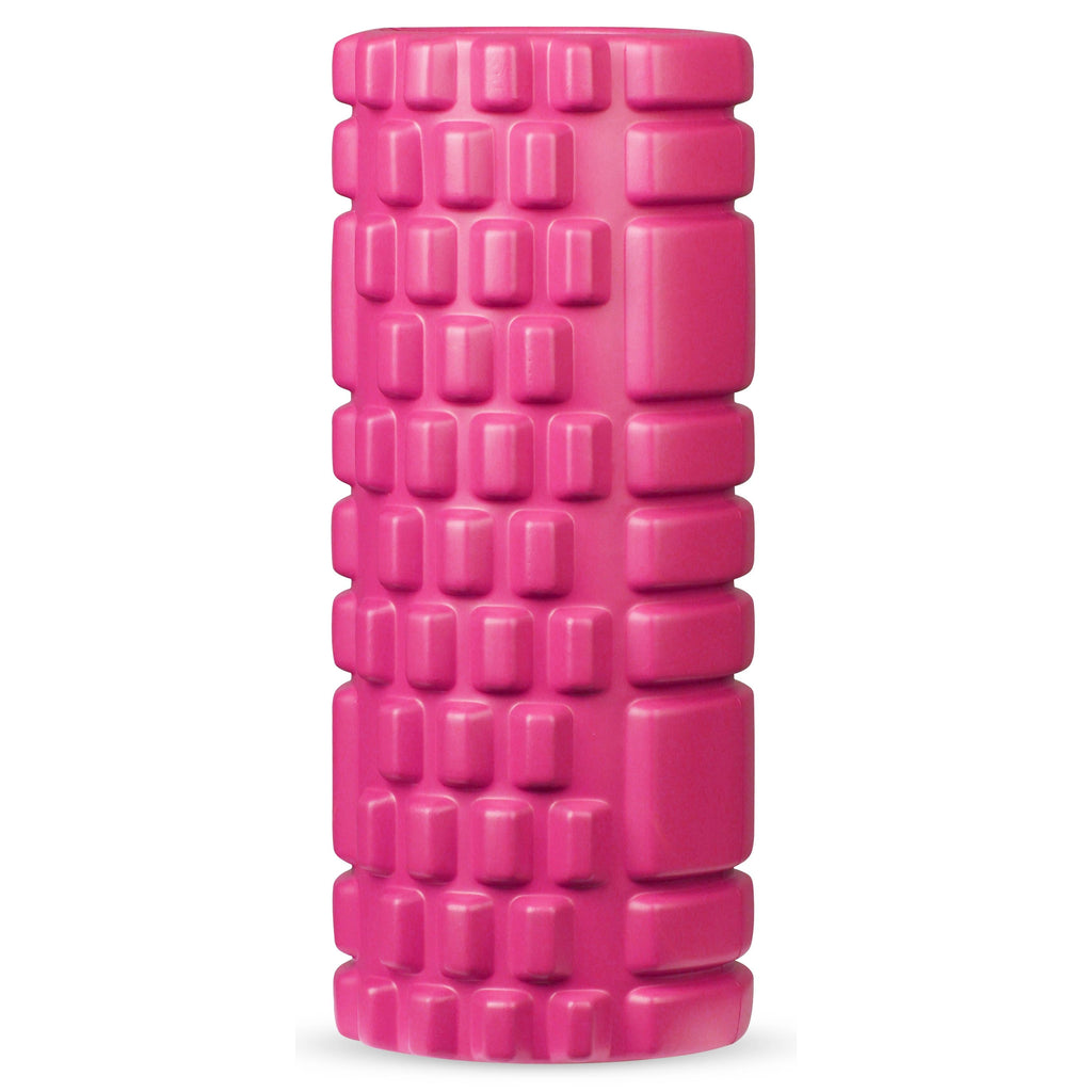 Round Foam Roller for Muscle Massage and Yoga PVC INDIGO 33*14 cm