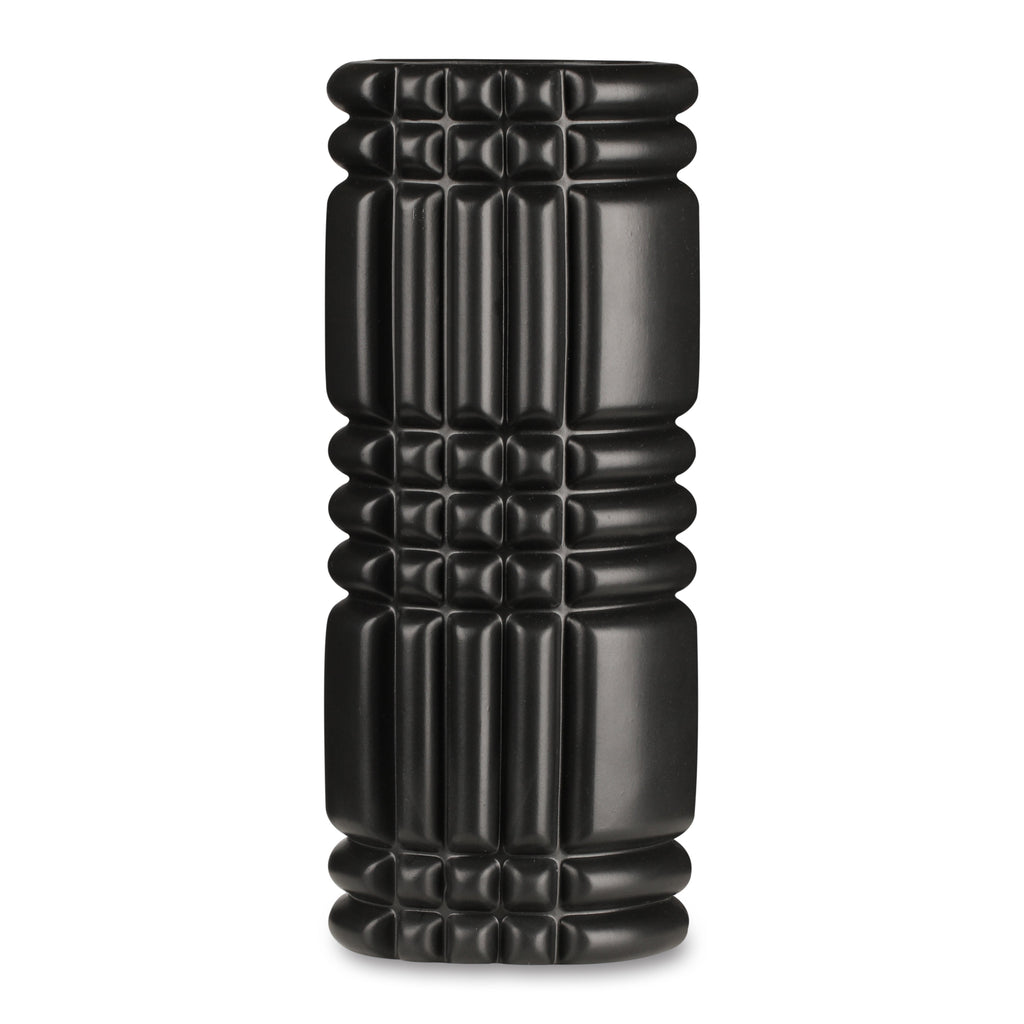 Round Foam Roller for Muscle Massage and Yoga PVC INDIGO 33*14 cm
