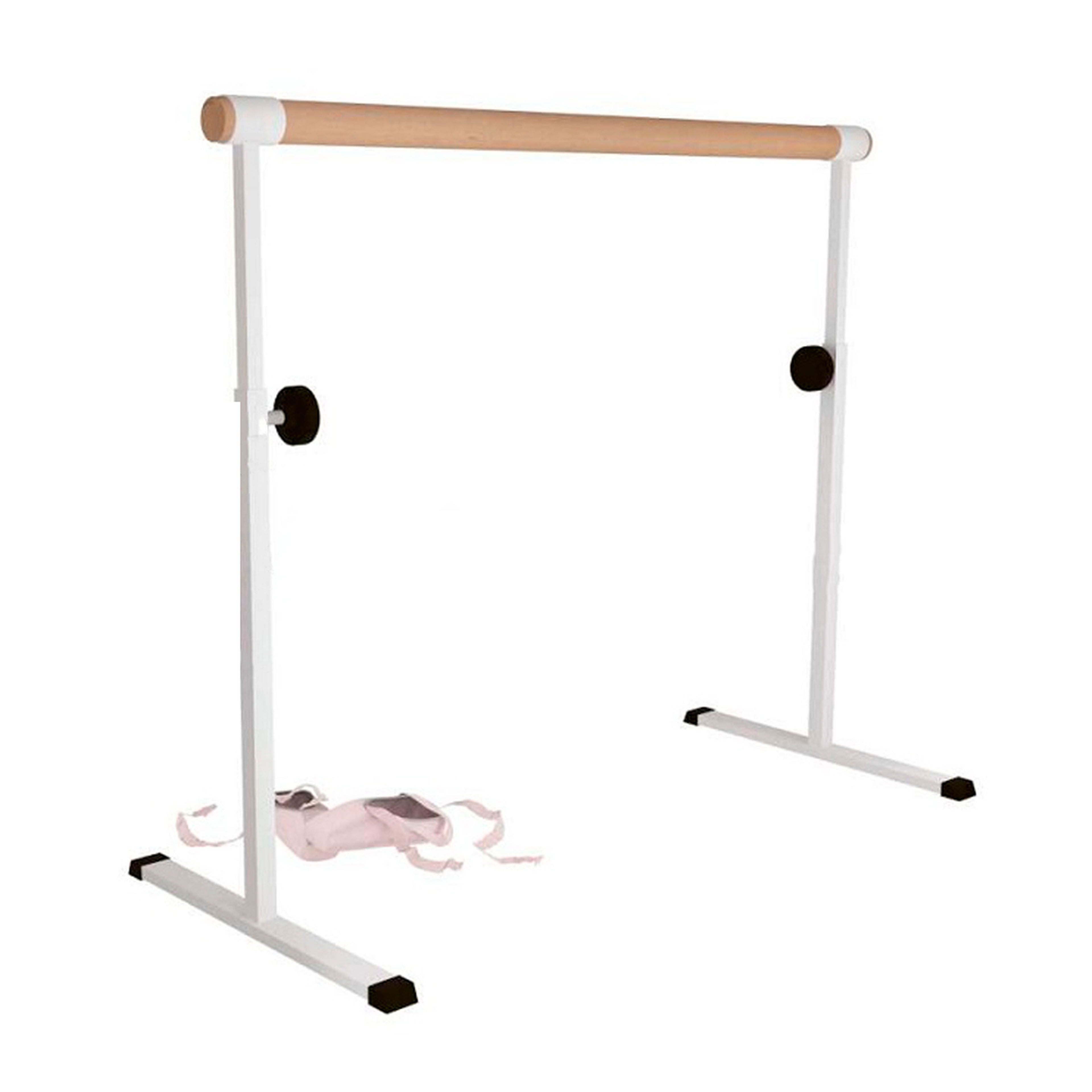 ALLEGRO SPEKTR Portable Height Adjustable Ballet Barre 200*108*56 cm White