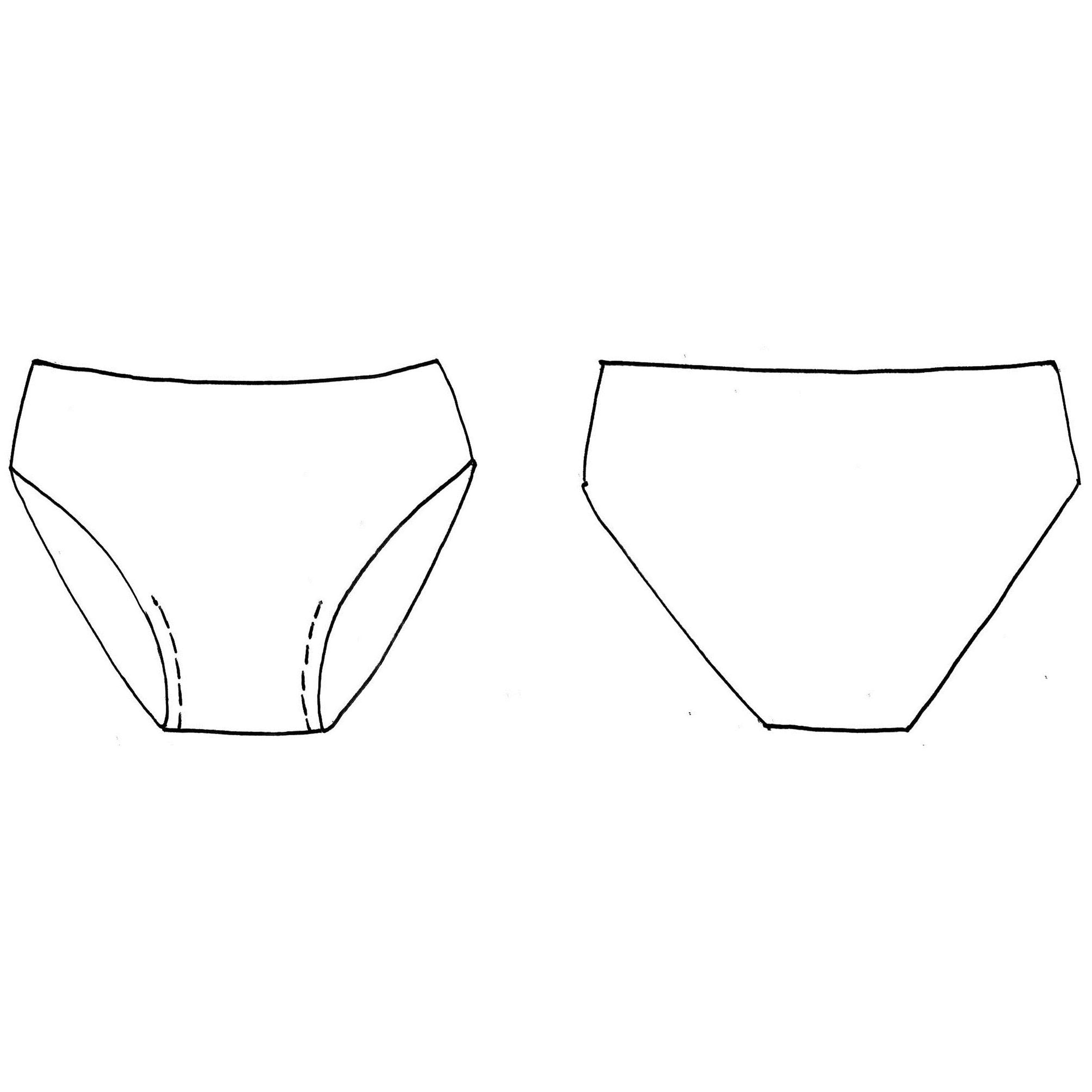 Indigo Beige Seamless Invisible Gym Briefs
