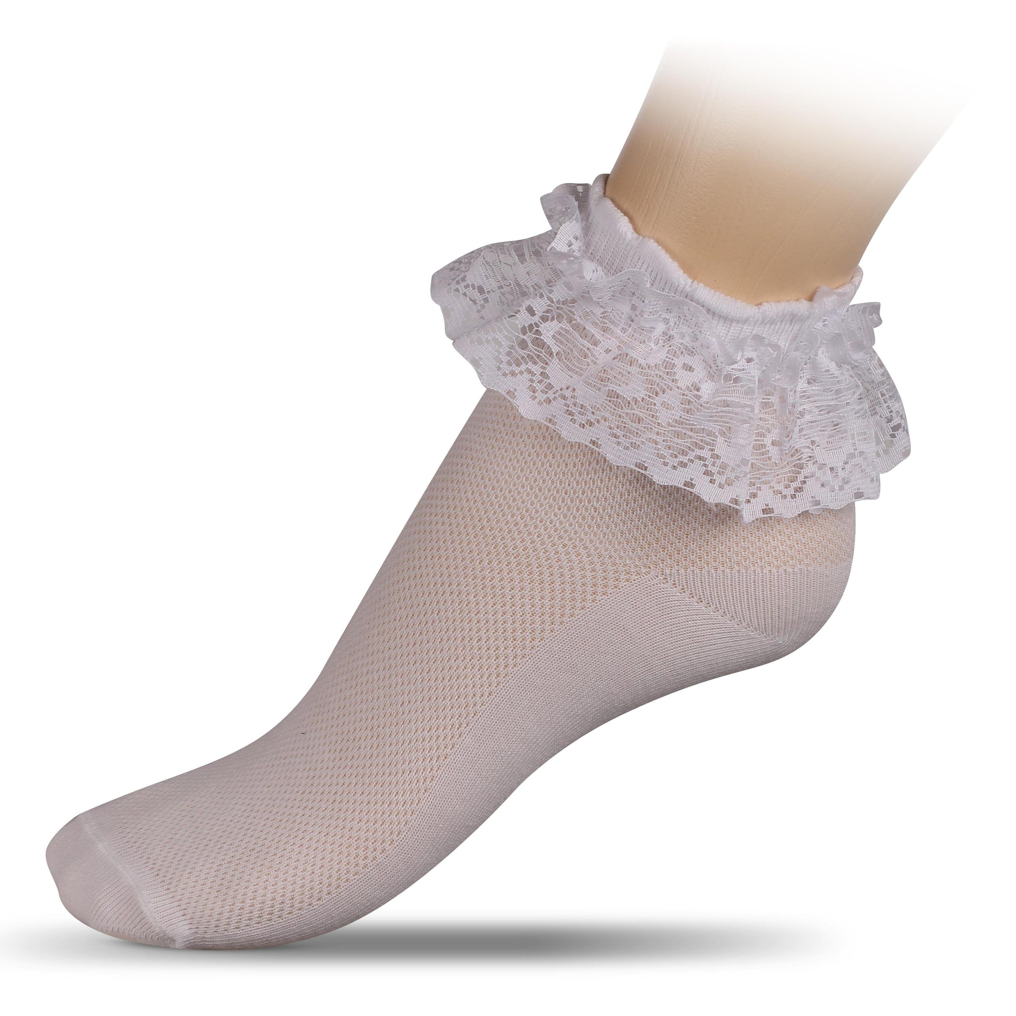 INDIGO Lace Gymnastics and Dance Sock