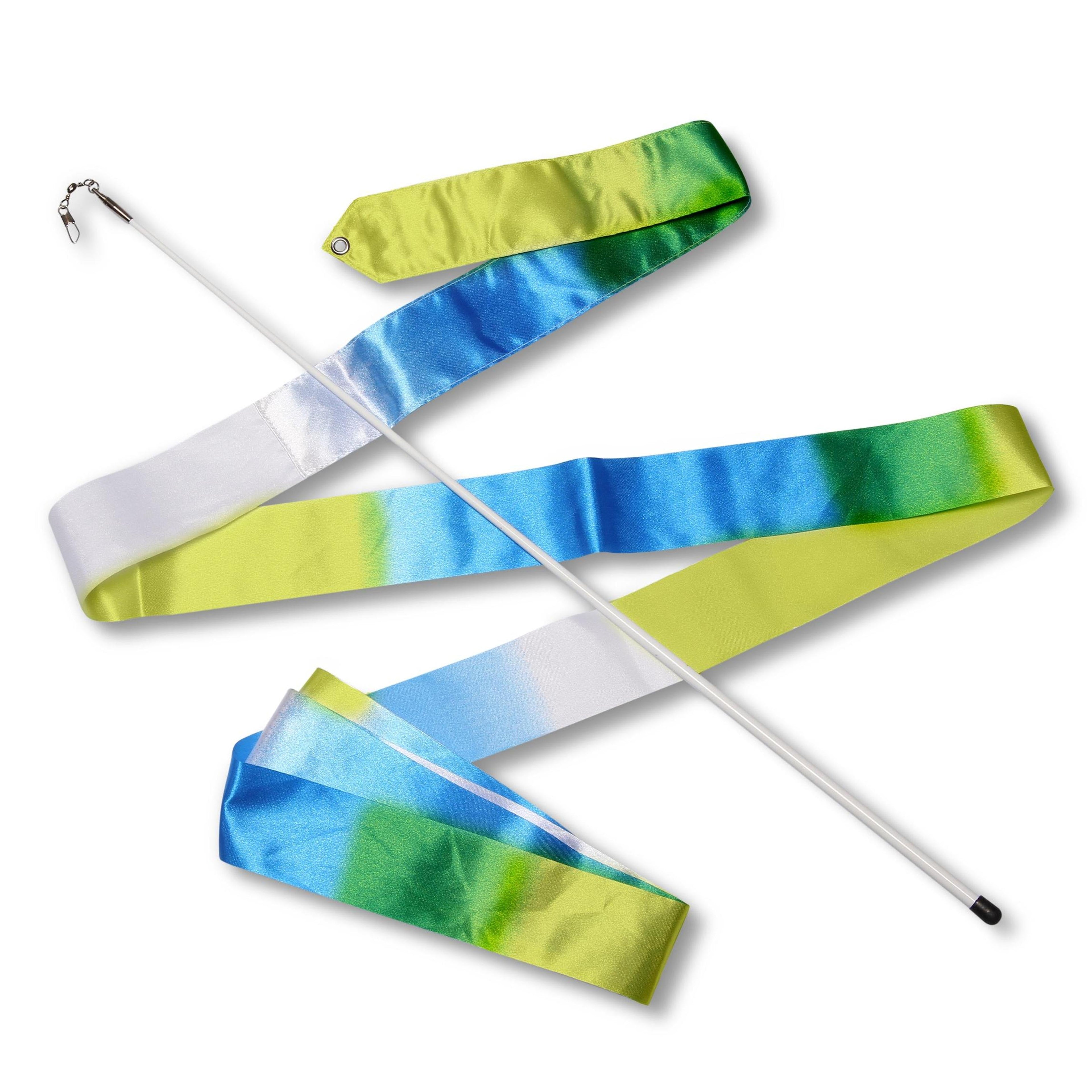 Rhythmic Gymnastics Ribbon with Rod 56 cm INDIGO Multicolor