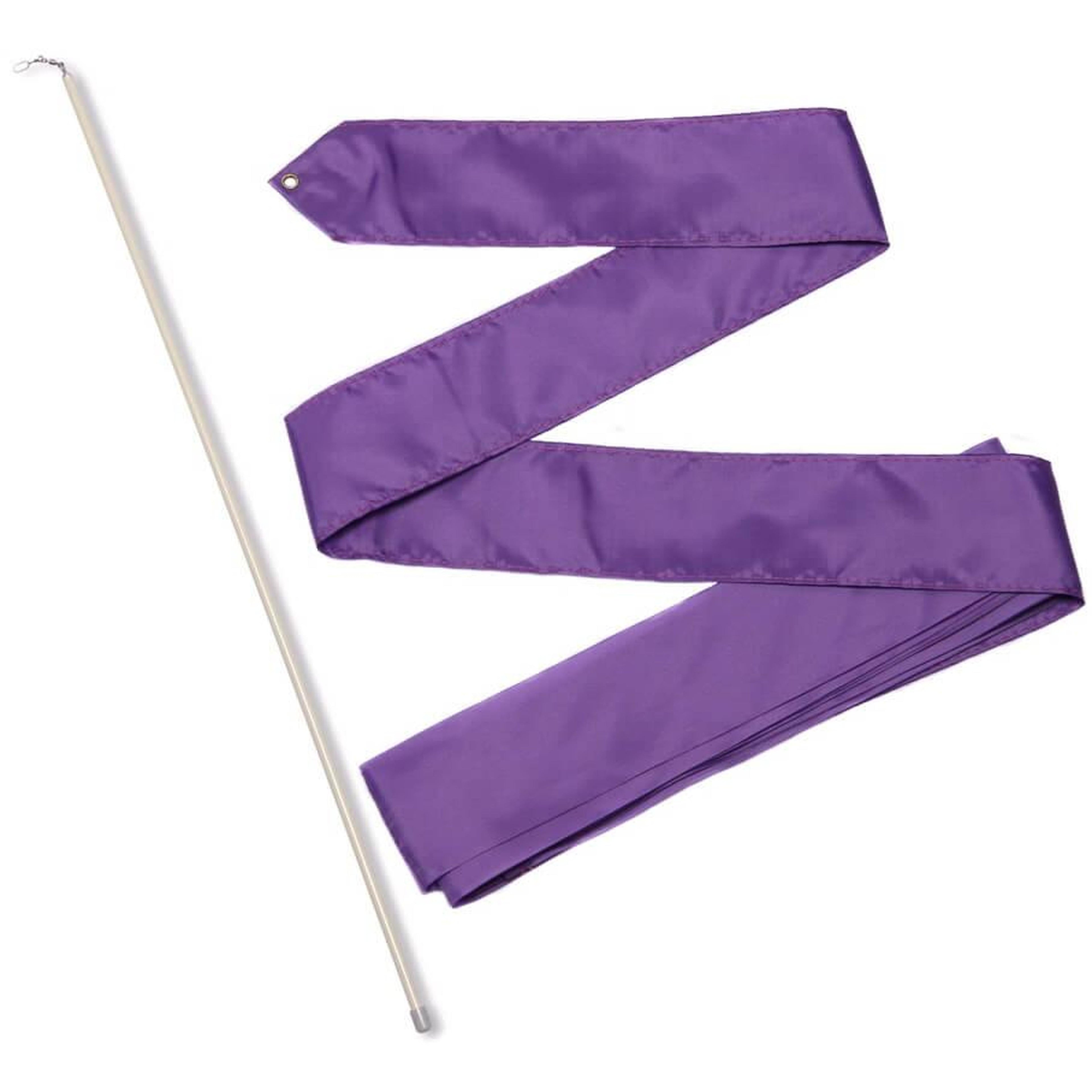 Rhythmic Gymnastics Ribbon with Rod 50 cm INDIGO