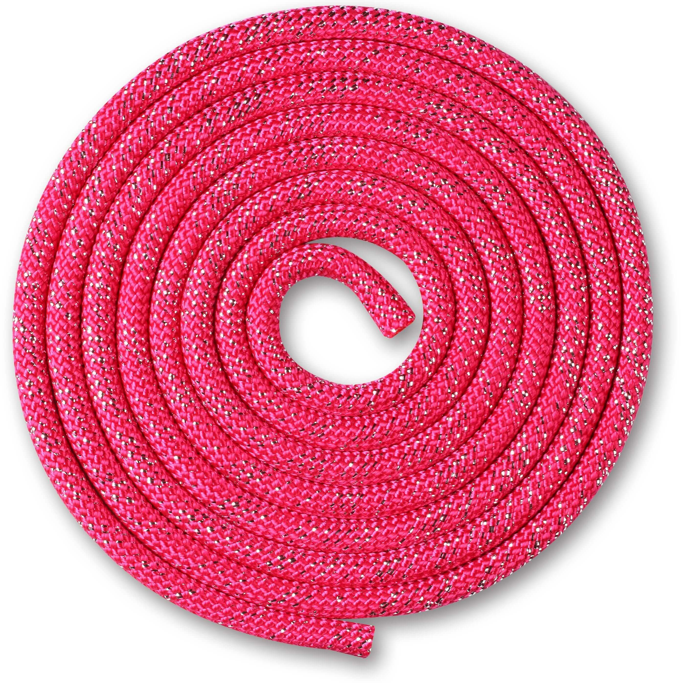 Rhythmic Gymnastics Rope 180 gr with Lurex INDIGO 3 m