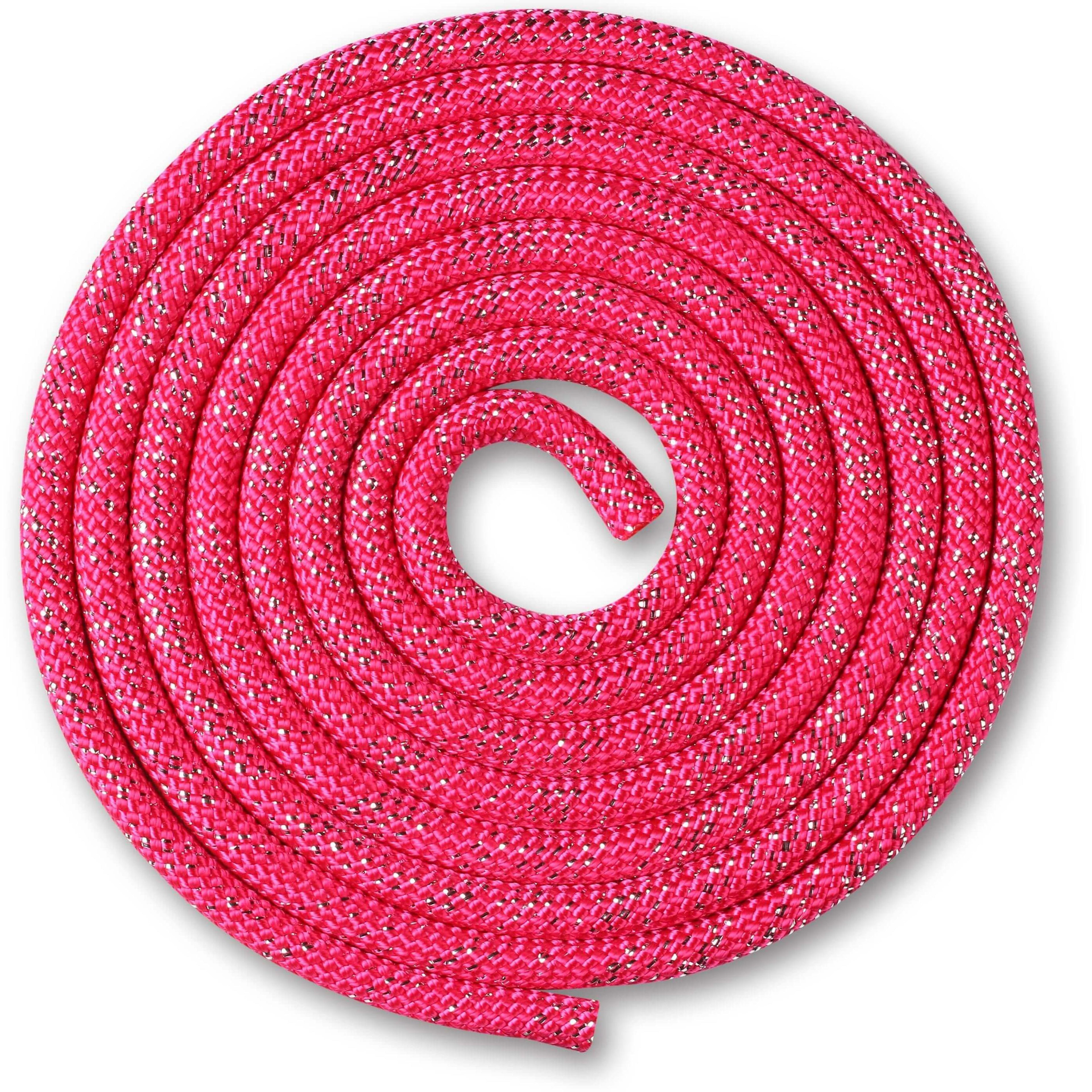 Weighted Rhythmic Gymnastics Rope 150g with Lurex INDIGO 2.5m