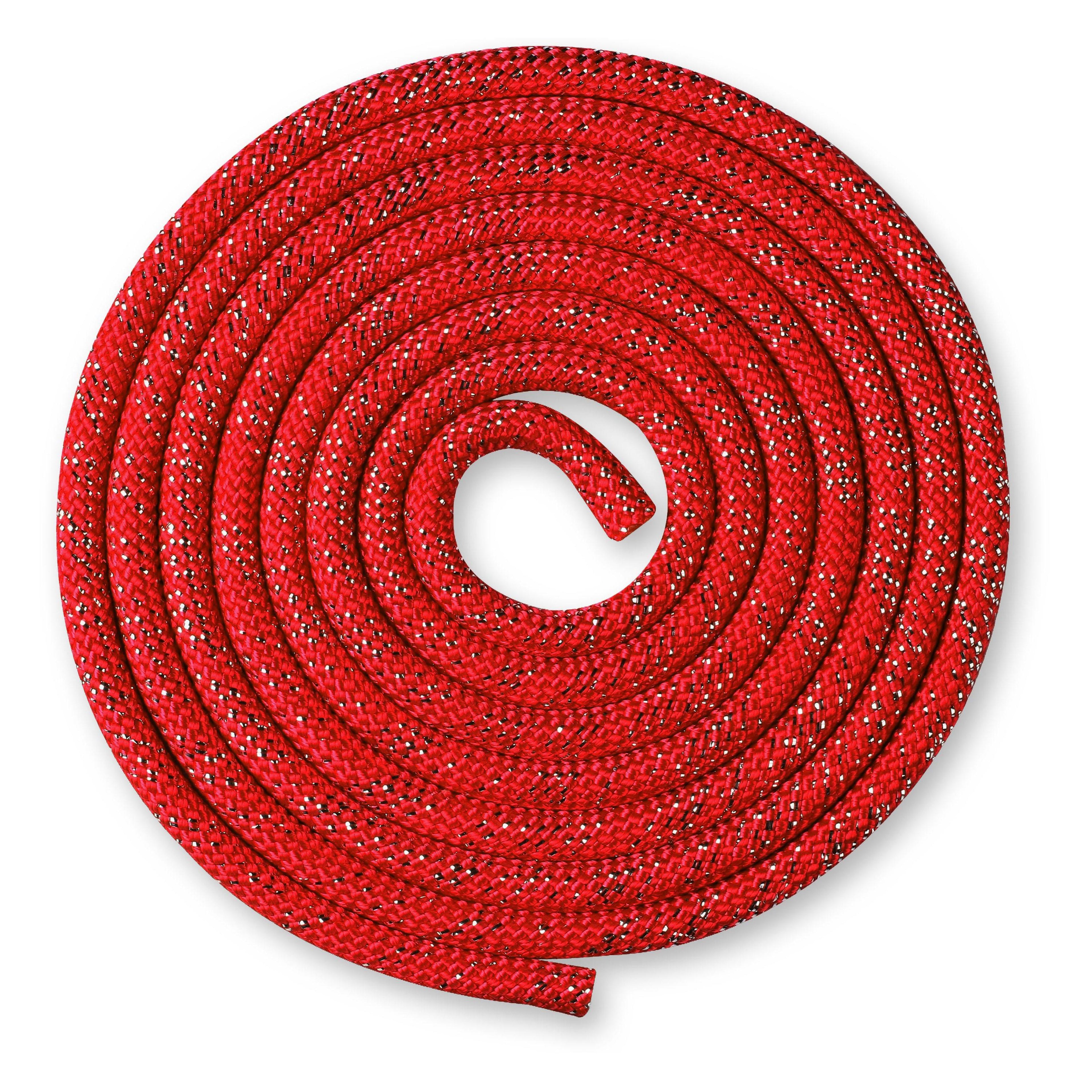 Rhythmic Gymnastics Rope 180 gr with Lurex INDIGO 3 m