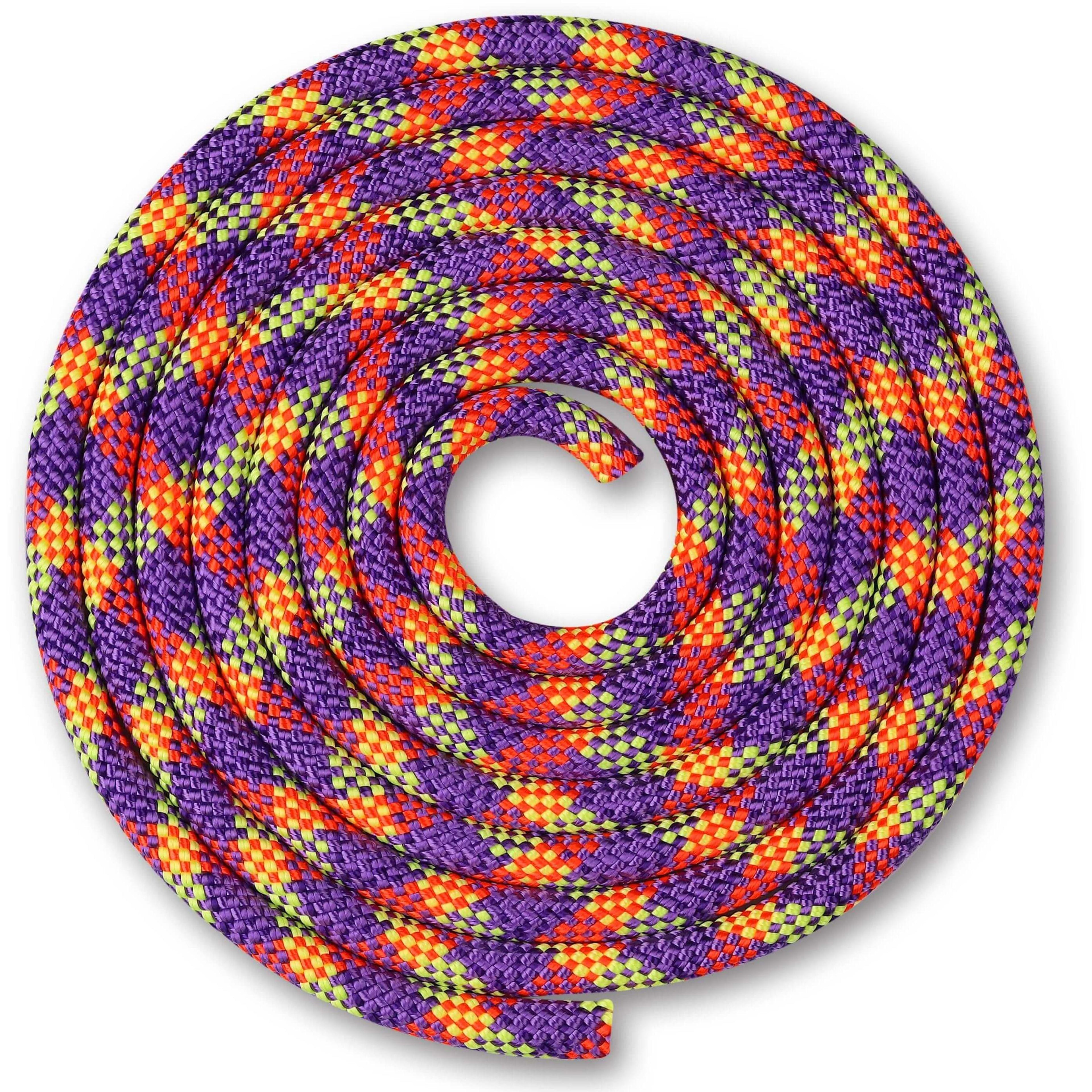 Weighted Rhythmic Gymnastics Rope 150g INDIGO 2.5m Multicolor