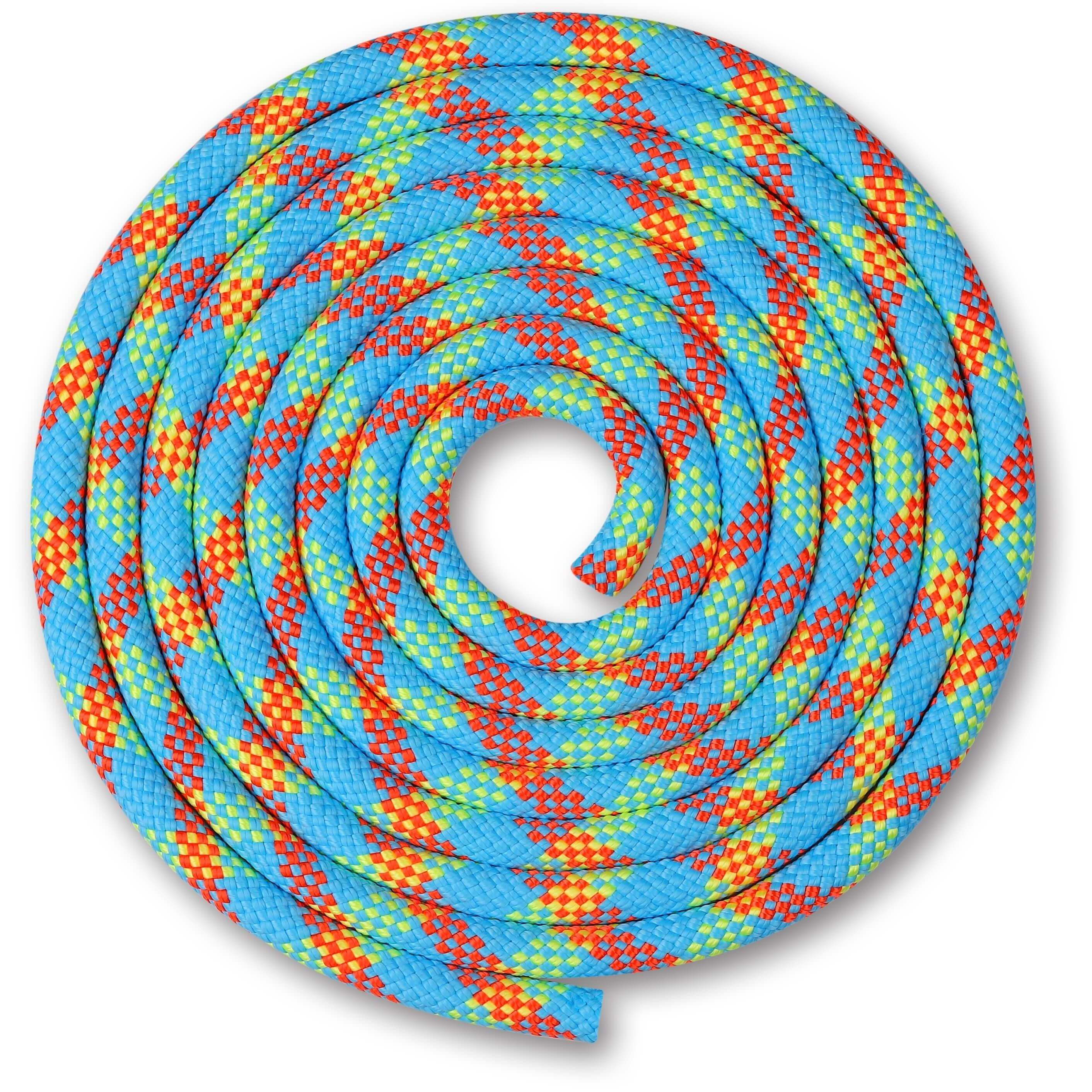 Rhythmic Gymnastics Rope 180 gr INDIGO 3m Multicolor