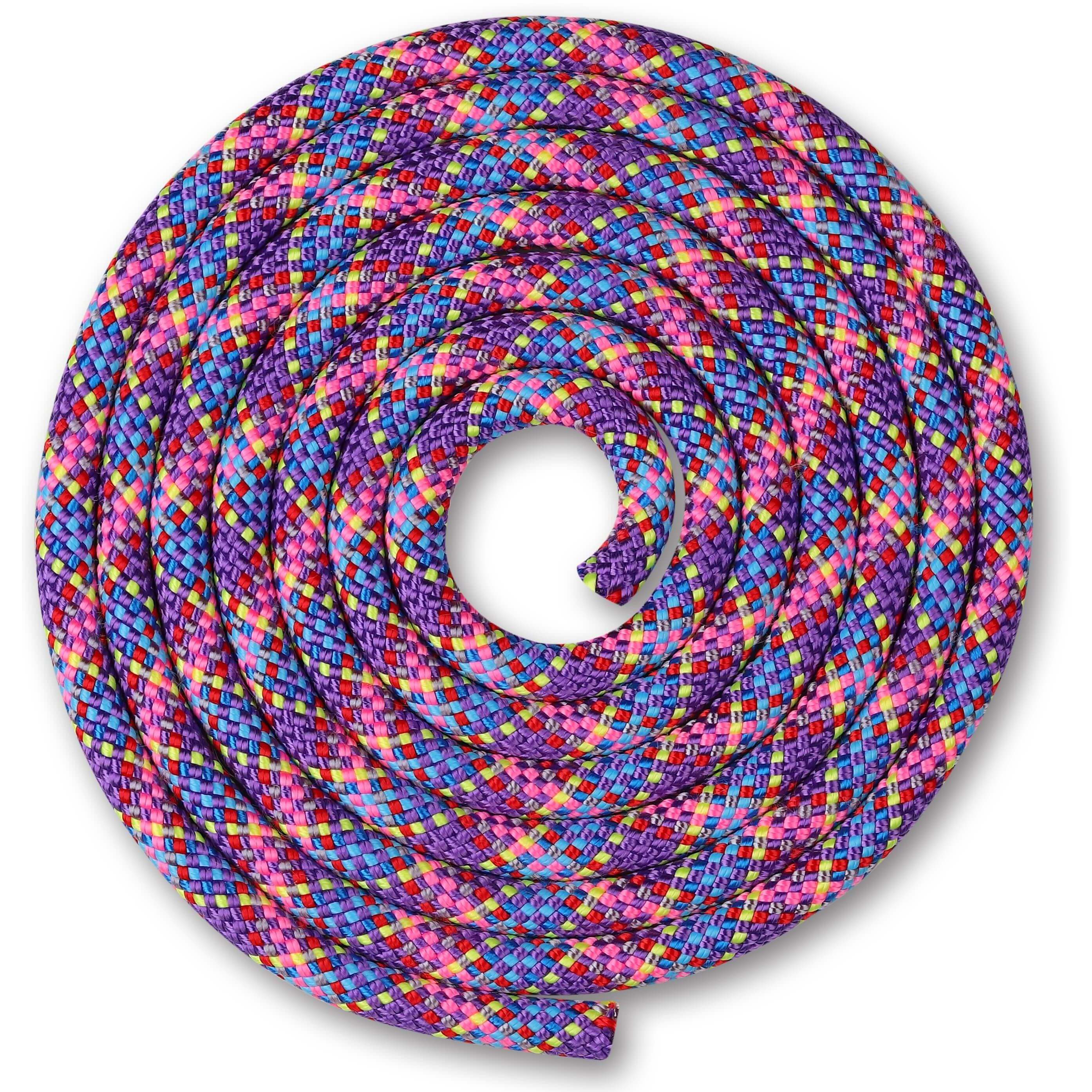 Rhythmic Gymnastics Rope 180 gr INDIGO 3m Multicolor