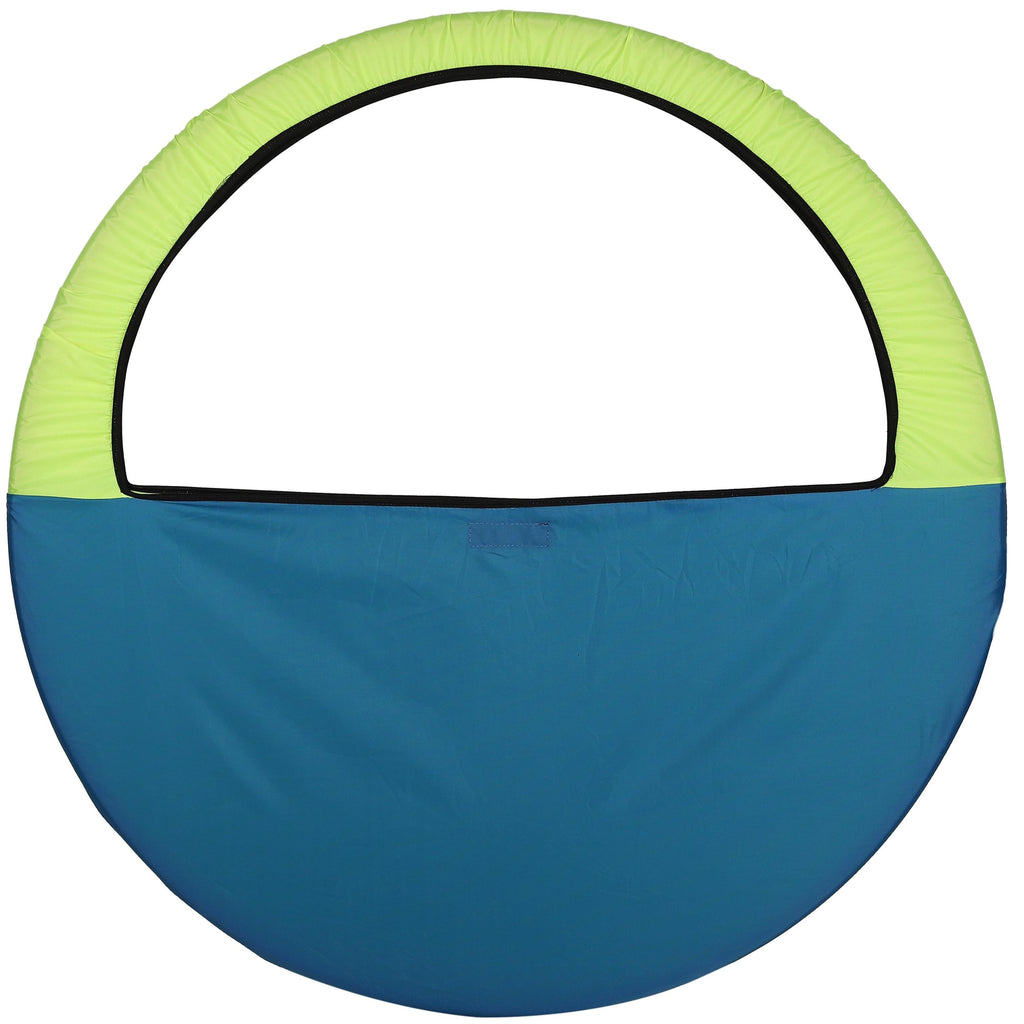 INDIGO Hoop Bag with Pocket 60-90 cm in Light Blue/Yellow