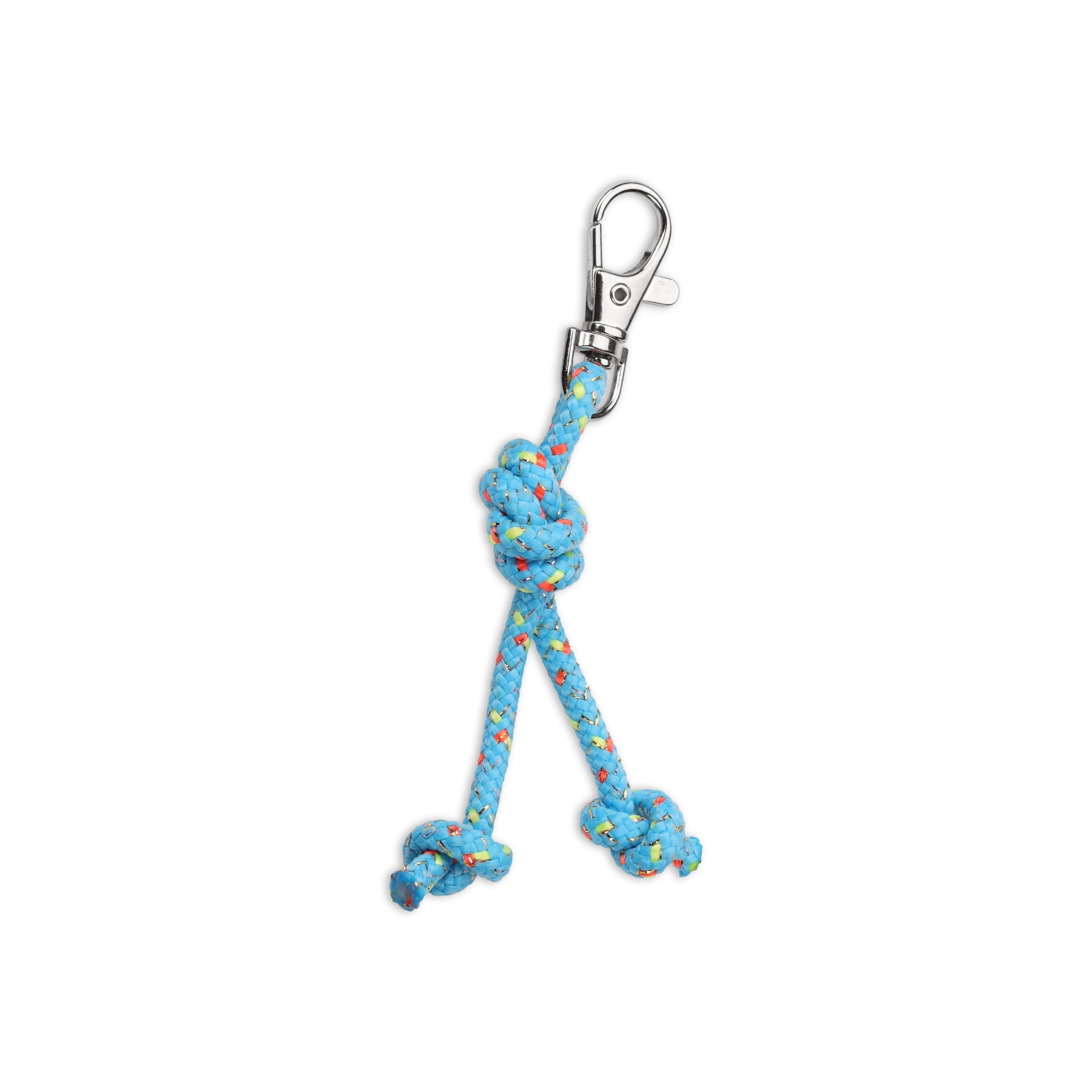 INDIGO Lurex Rope Keychain for Rhythmic Gymnastics