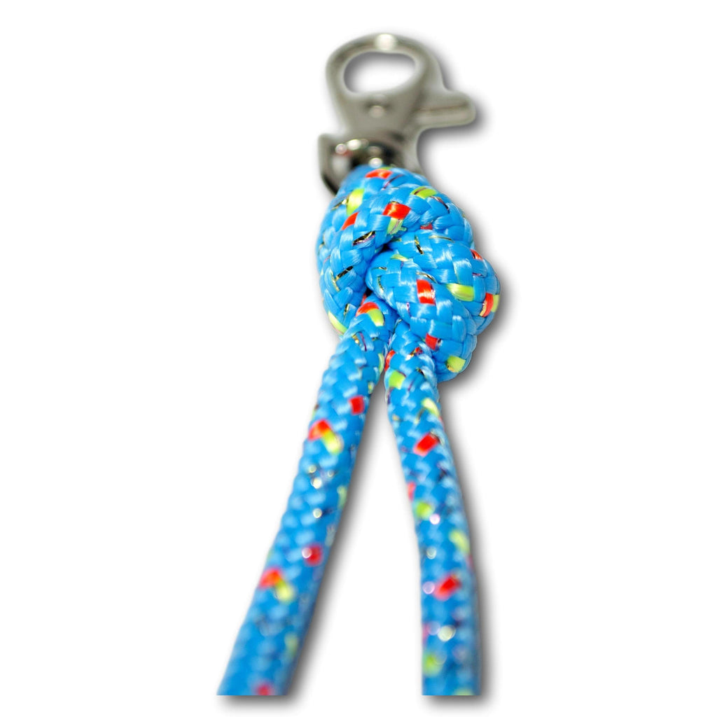 INDIGO Lurex Rope Keychain for Rhythmic Gymnastics