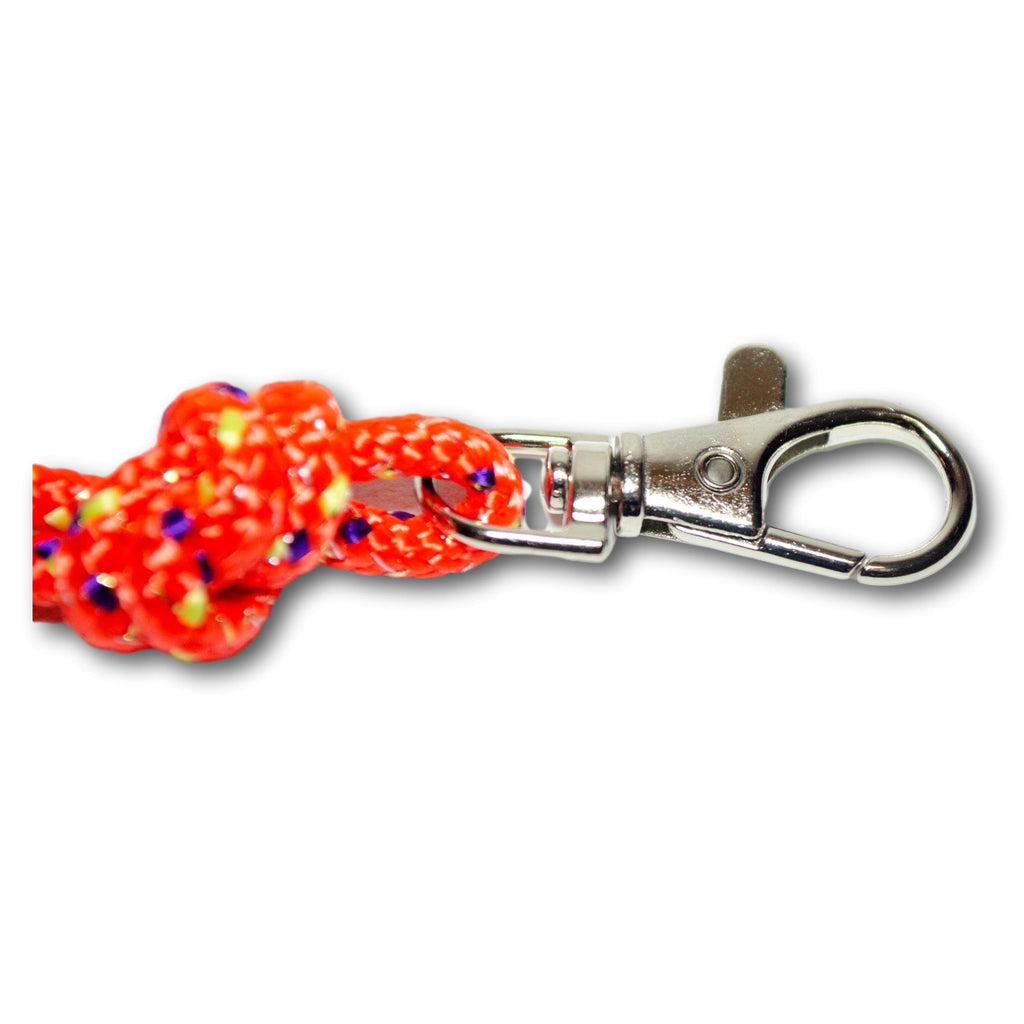 INDIGO Lurex Rope Keychain for Rhythmic Gymnastics