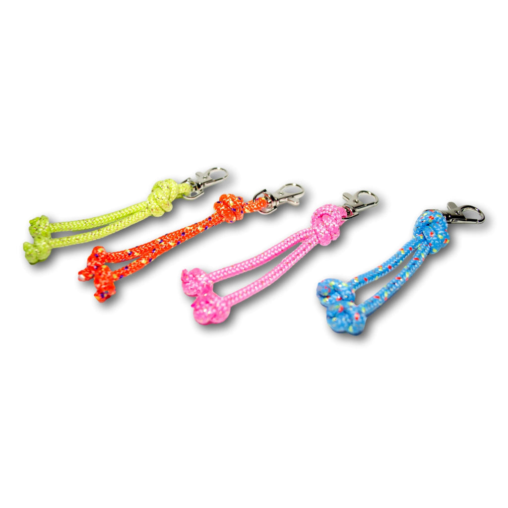 INDIGO Lurex Rope Keychain for Rhythmic Gymnastics
