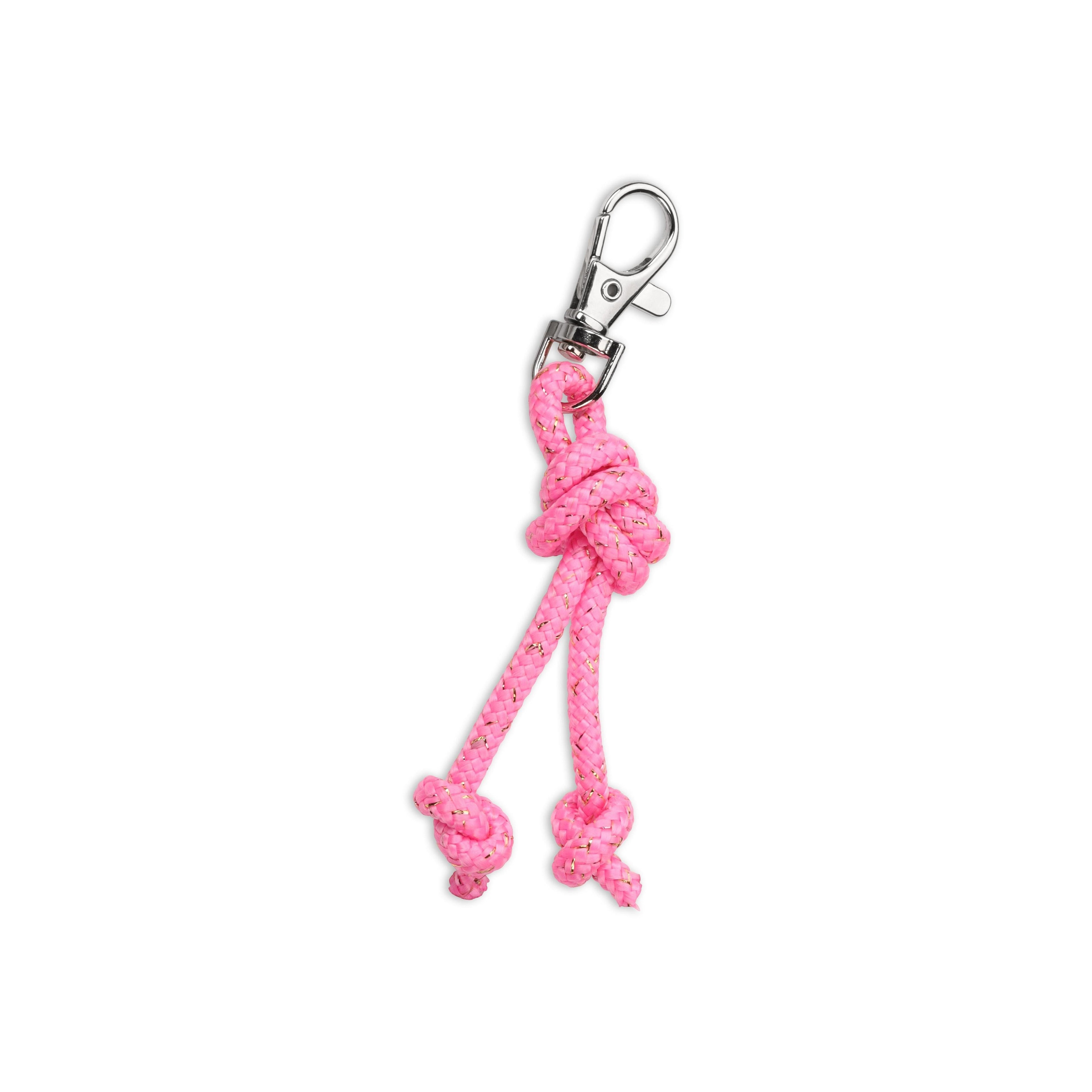 INDIGO Lurex Rope Keychain for Rhythmic Gymnastics