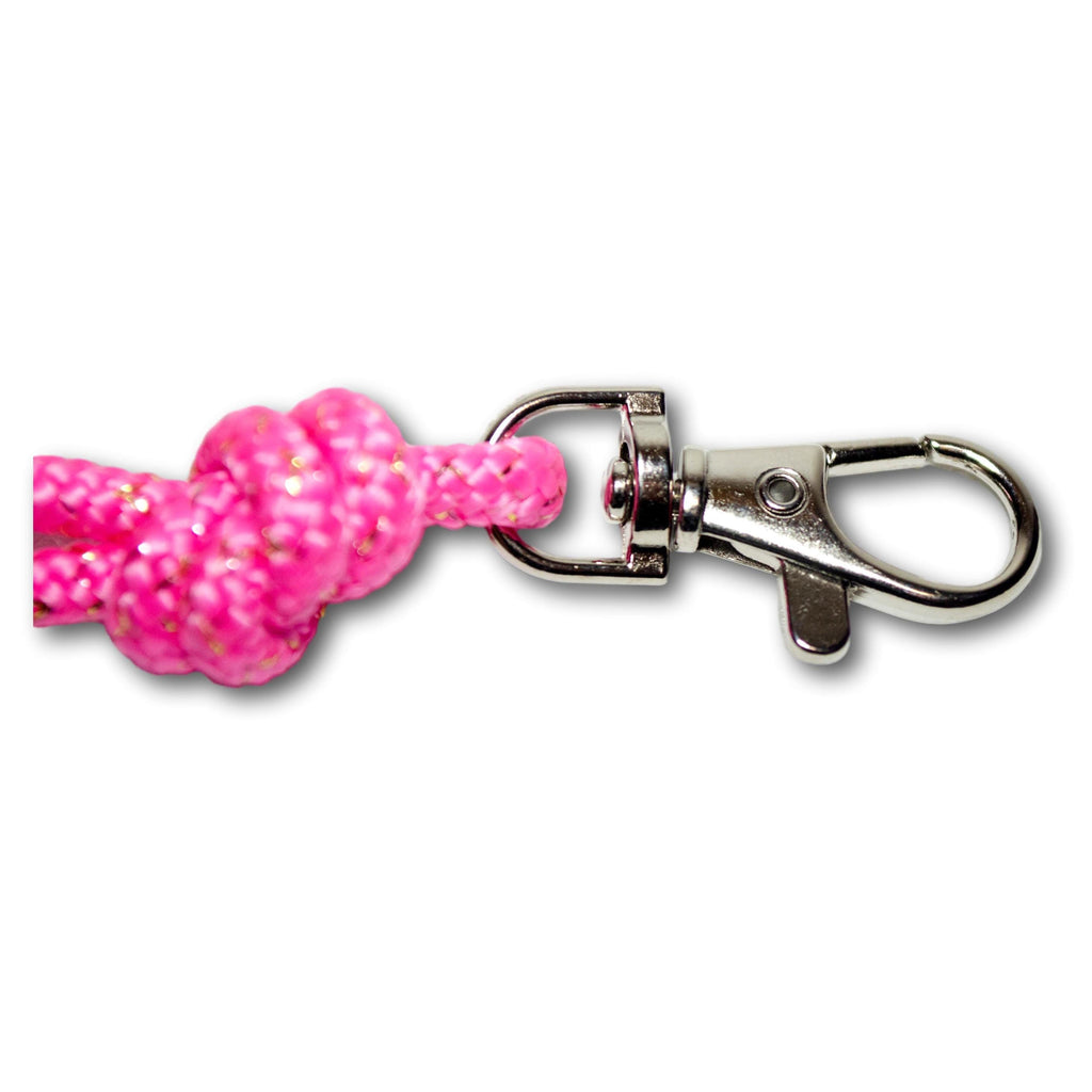 INDIGO Lurex Rope Keychain for Rhythmic Gymnastics