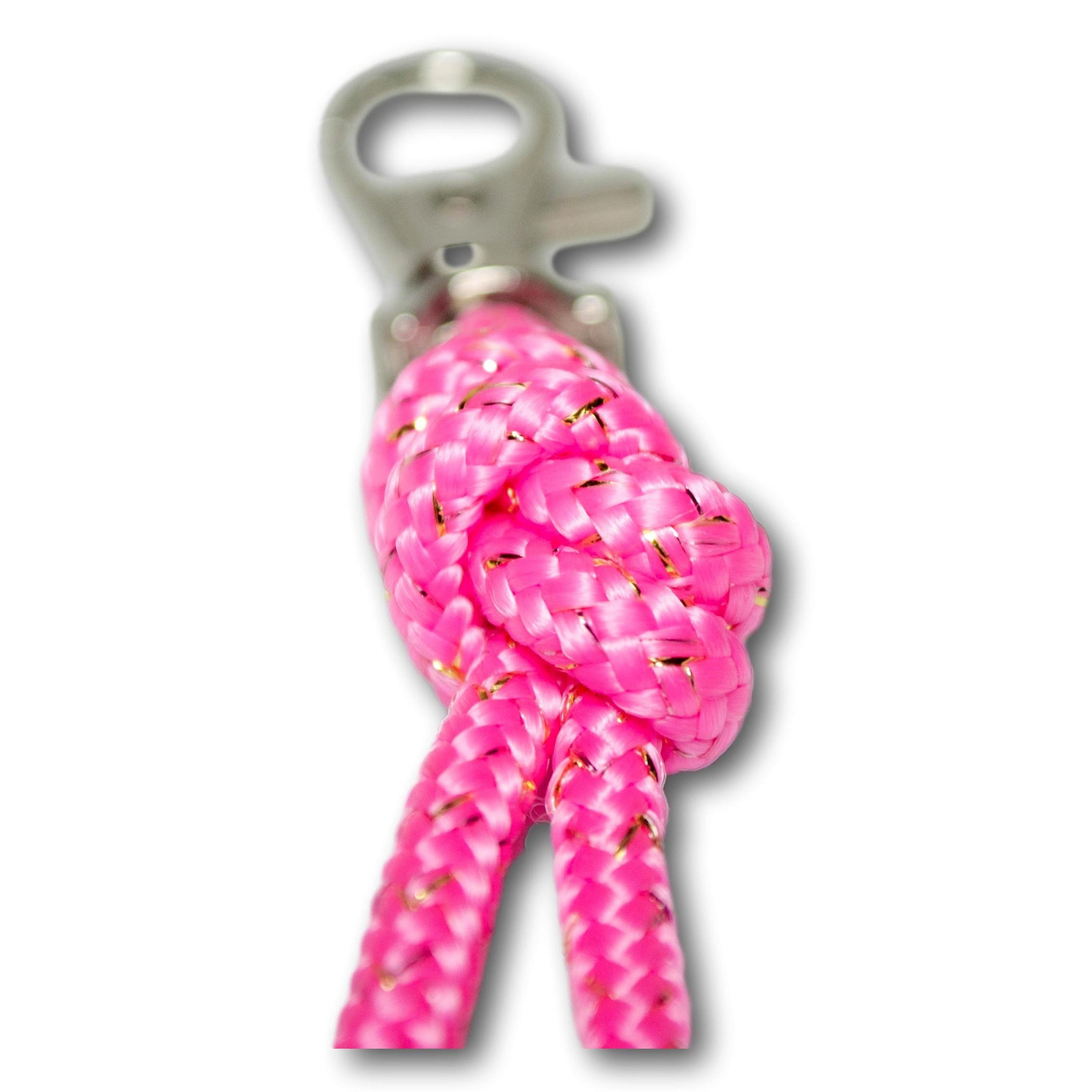 INDIGO Lurex Rope Keychain for Rhythmic Gymnastics