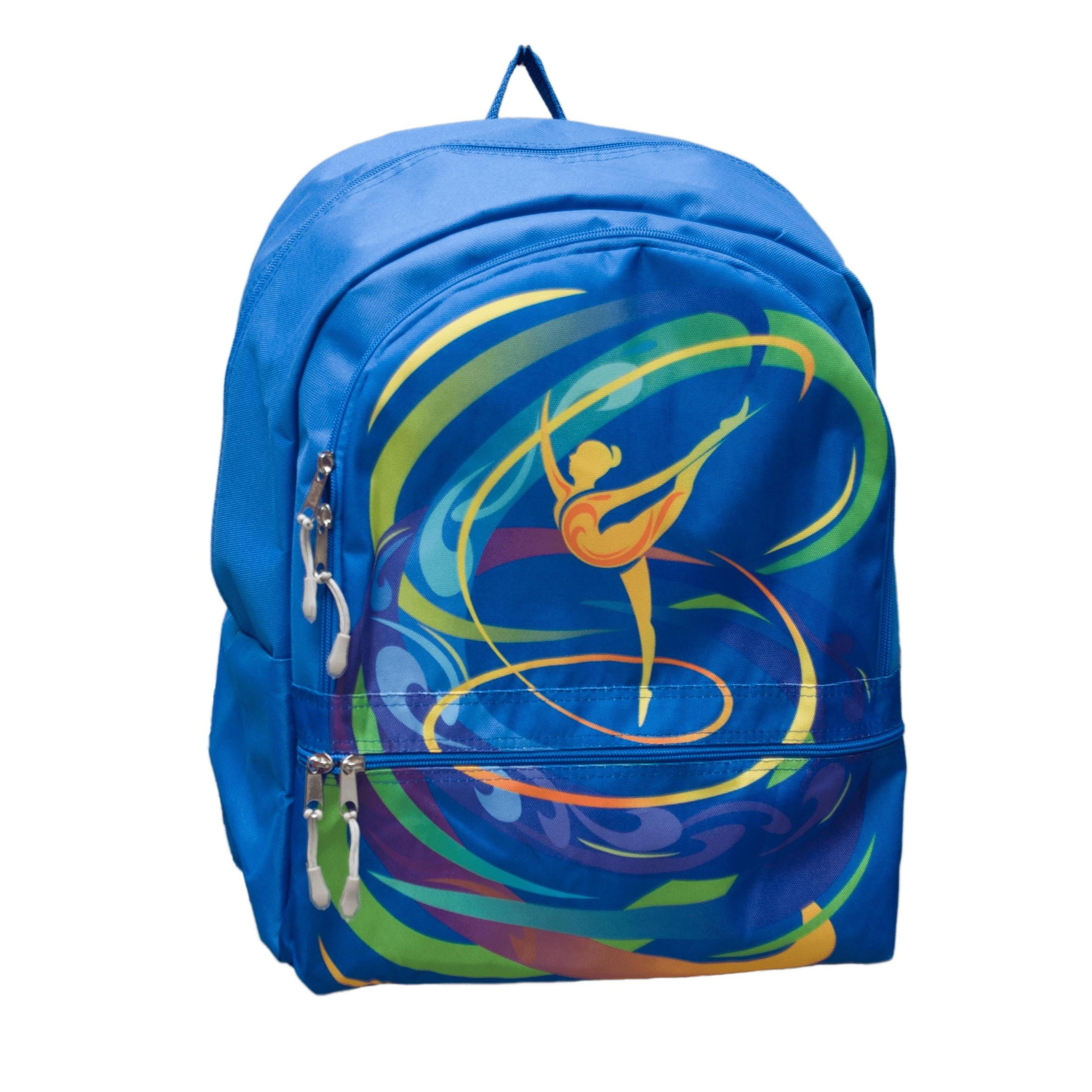 Professional Backpack for Rhythmic Gymnastics 29 Liters GRACIA Light Blue